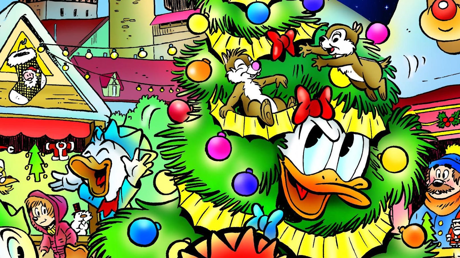 Bei Donald Duck kommt heuer das Nürnberger Christkind