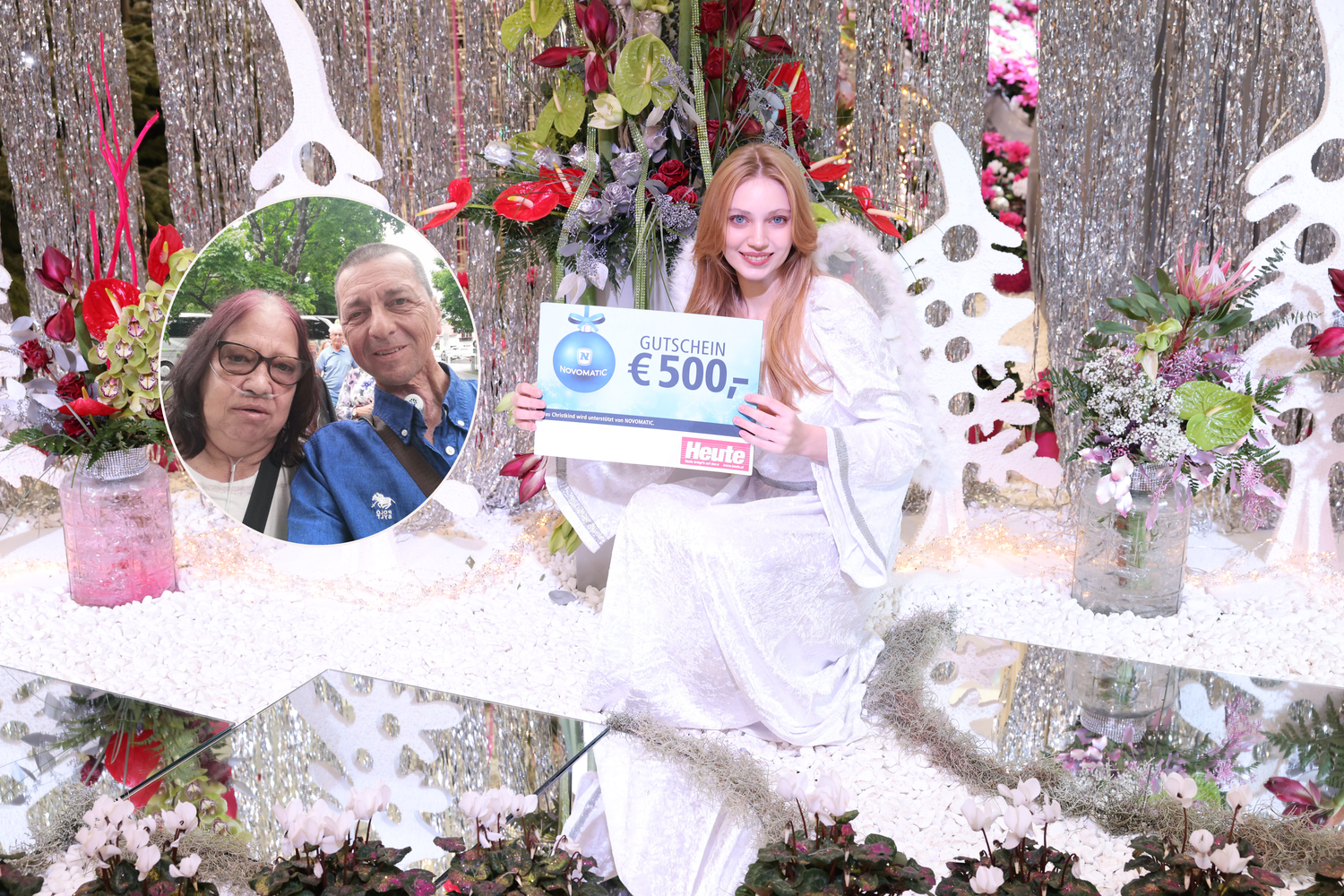 Elvira und Viktor haben schwere gesundheitliche Herausforderungen. Nun gewann das Wiener Ehepaar 500 Euro vom Christkind, das in ein Geburtstagsfest mit Freunden fließen soll.