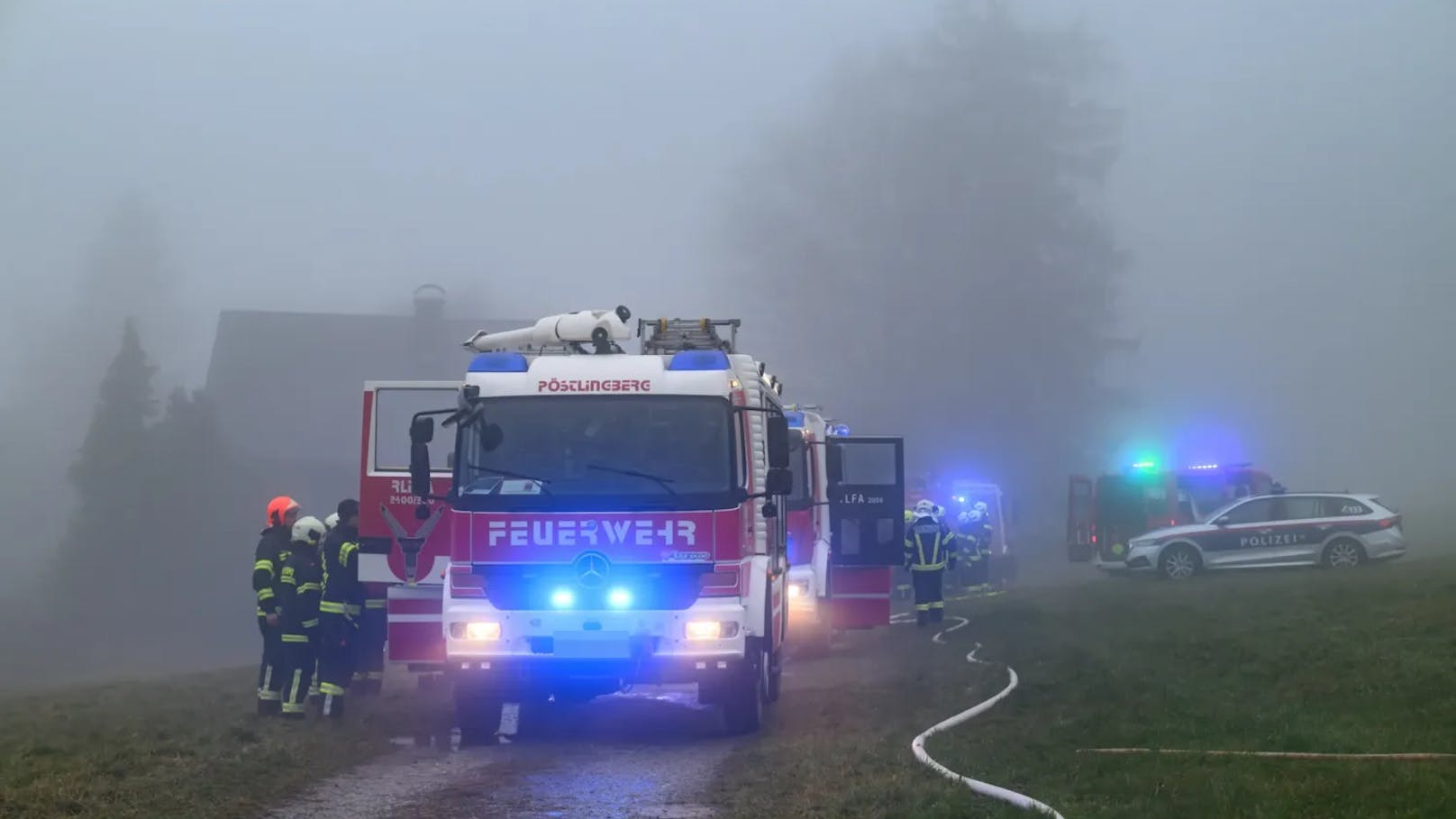 In einem abgelegenen Haus in Lichtenberg (Bez. Urfahr-Umgebung) wurde am Dienstag ein toter Mann gefunden.