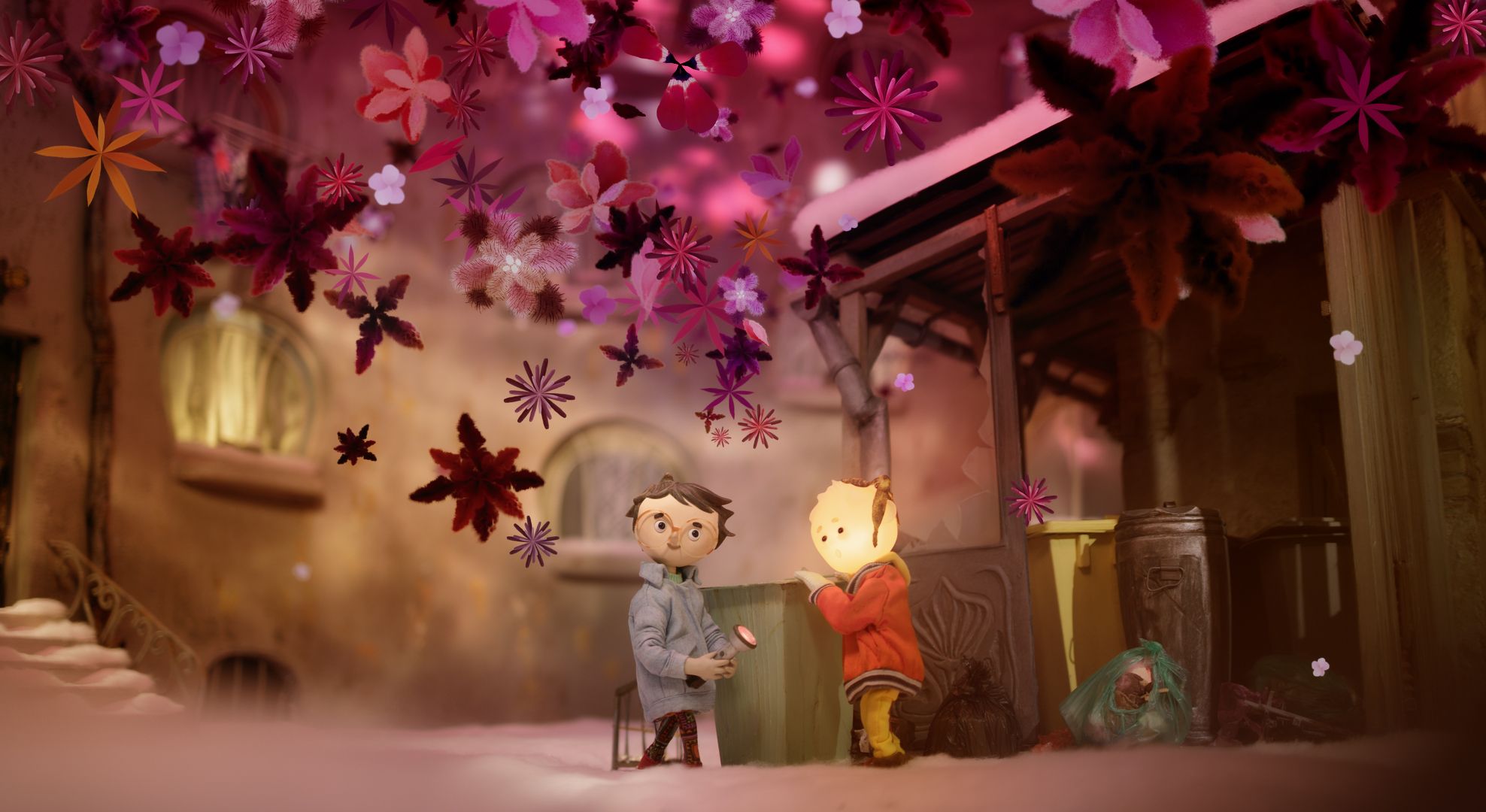 Tony und Shelly bringen Licht in die Vorweihnachtszeit.