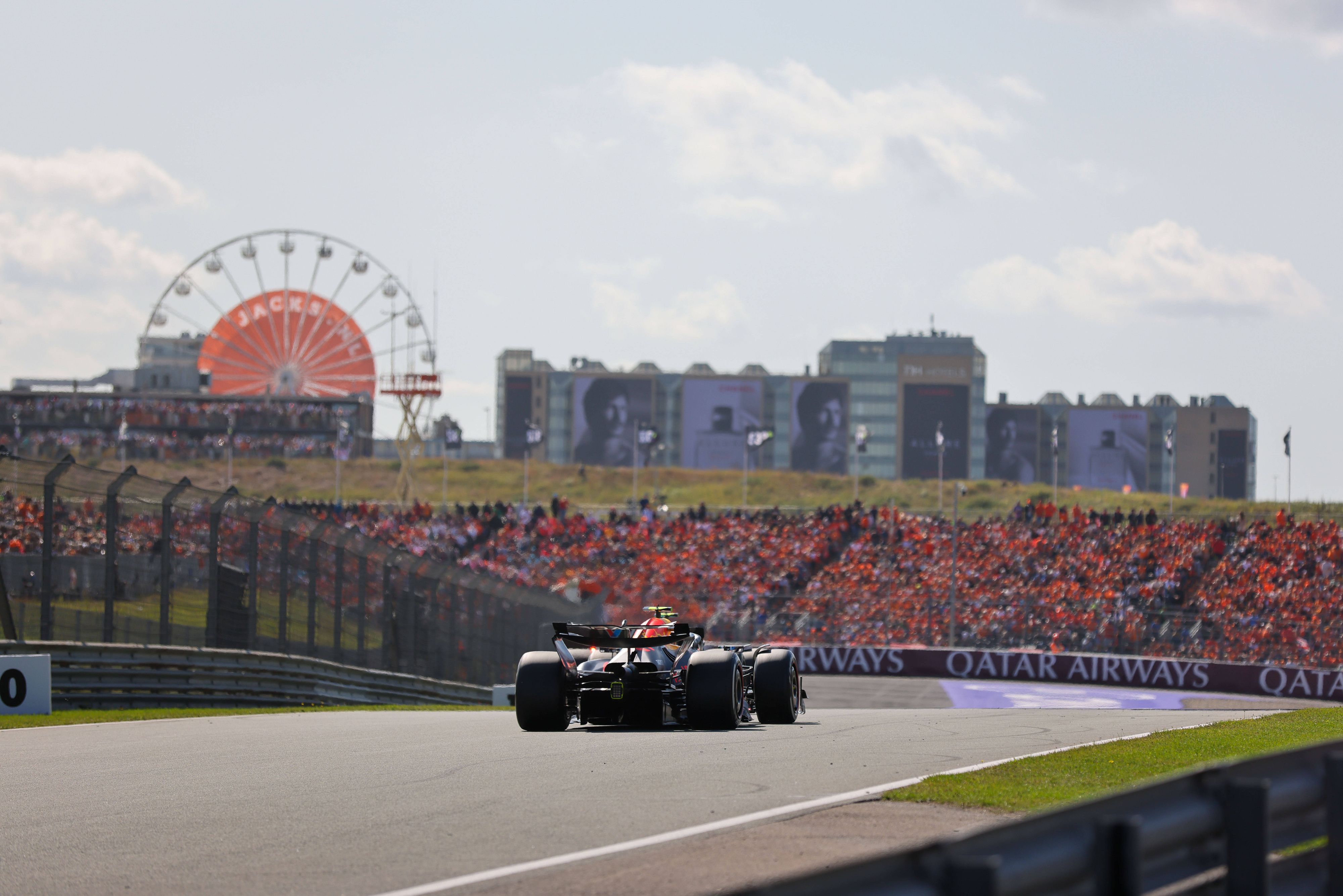 Max Verstappen in Zandvoort