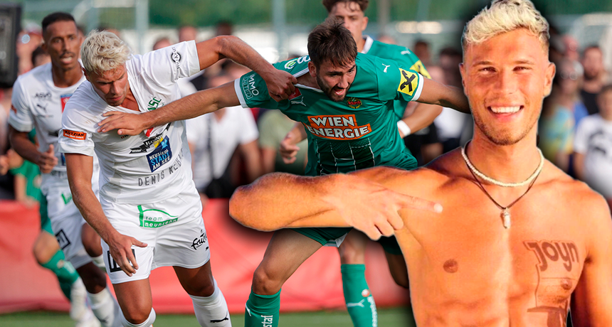 Daniel Fischer kickte gegen Rapid, sucht jetzt im TV die Liebe