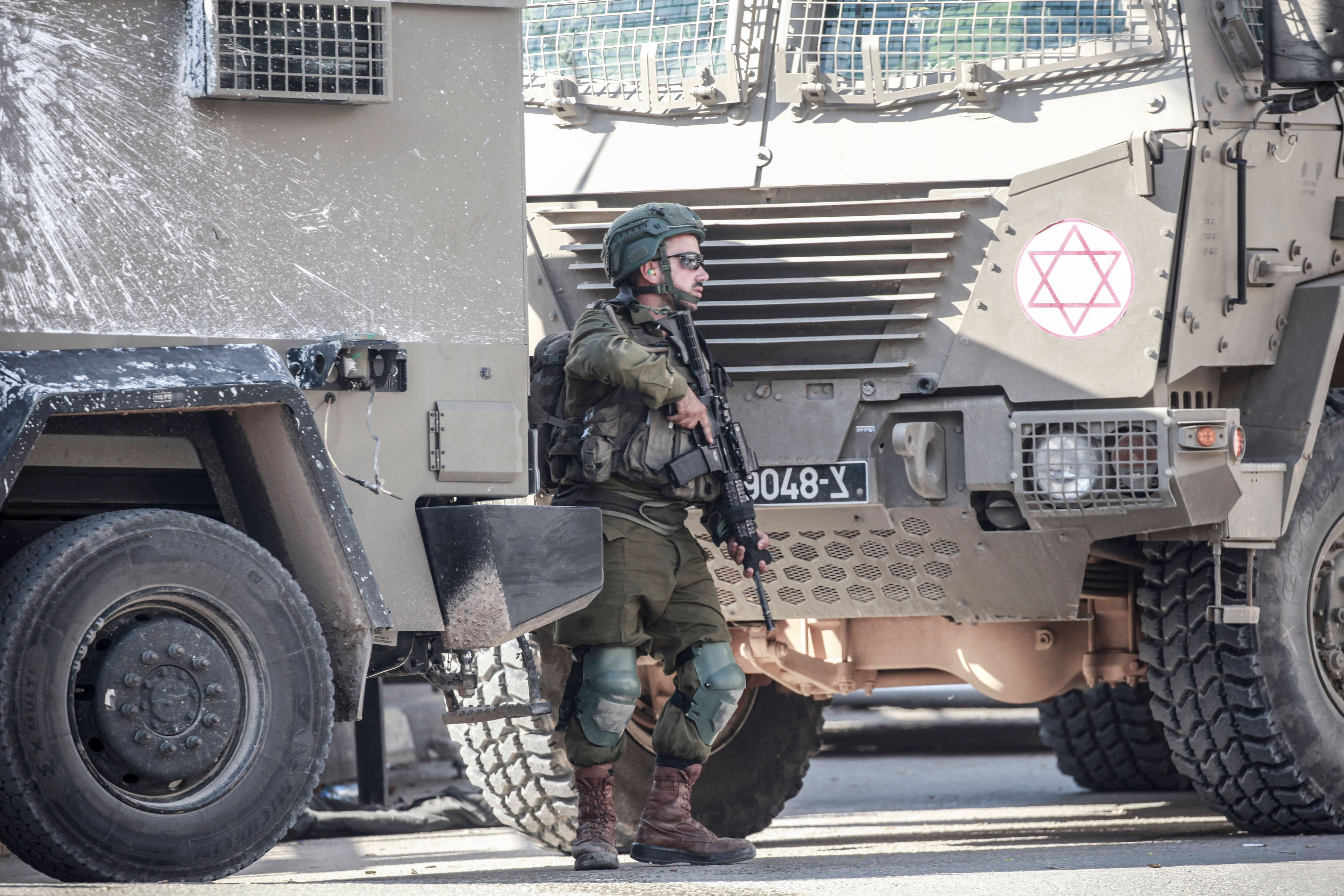 Israelische Siedler sollen im Westjordanland Sicherheitskräfte und Palästinenser angegriffen haben. (Symbolbild)