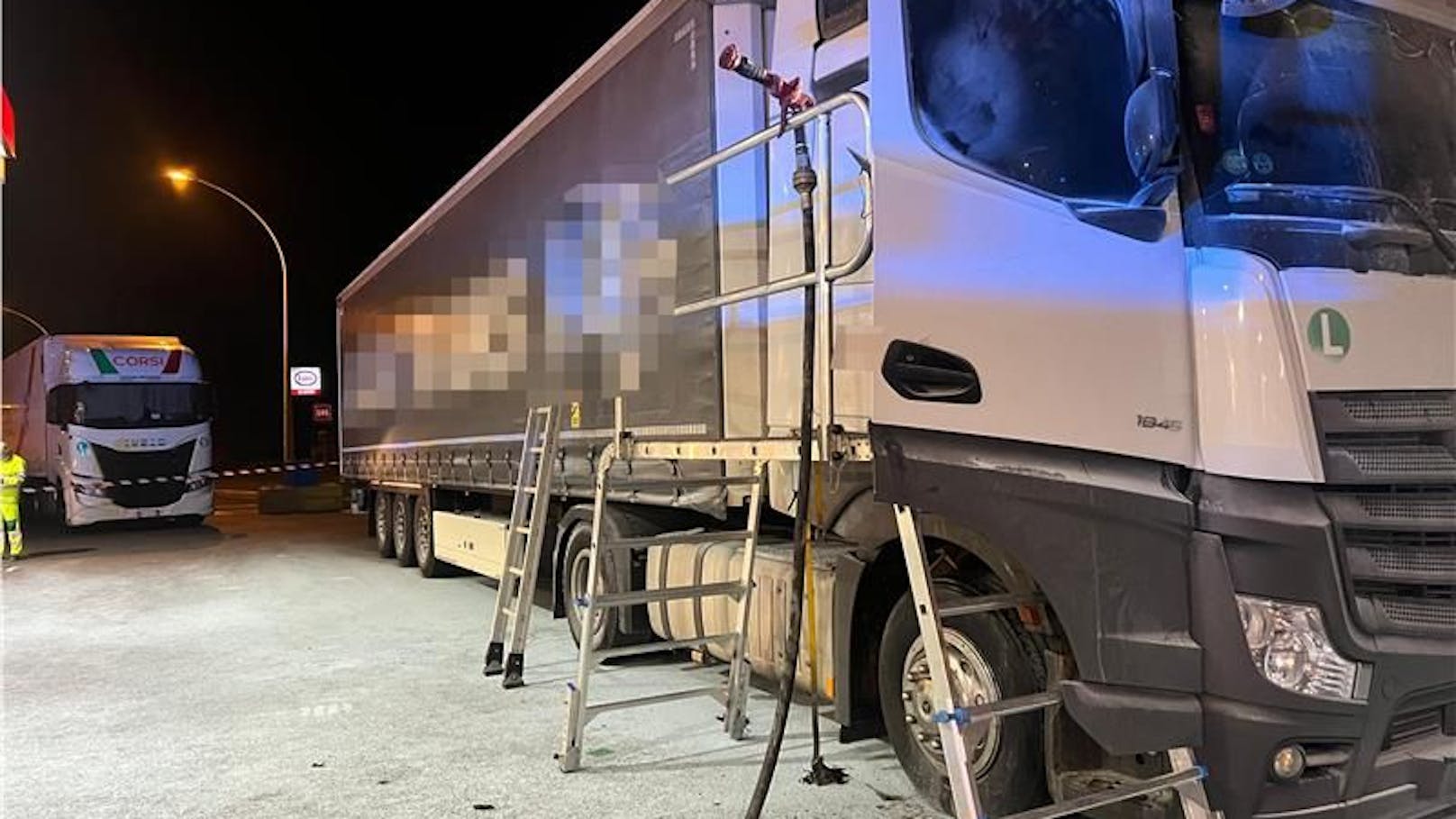 Lkw-Fahrer stirbt bei Brand auf Brennerautobahn