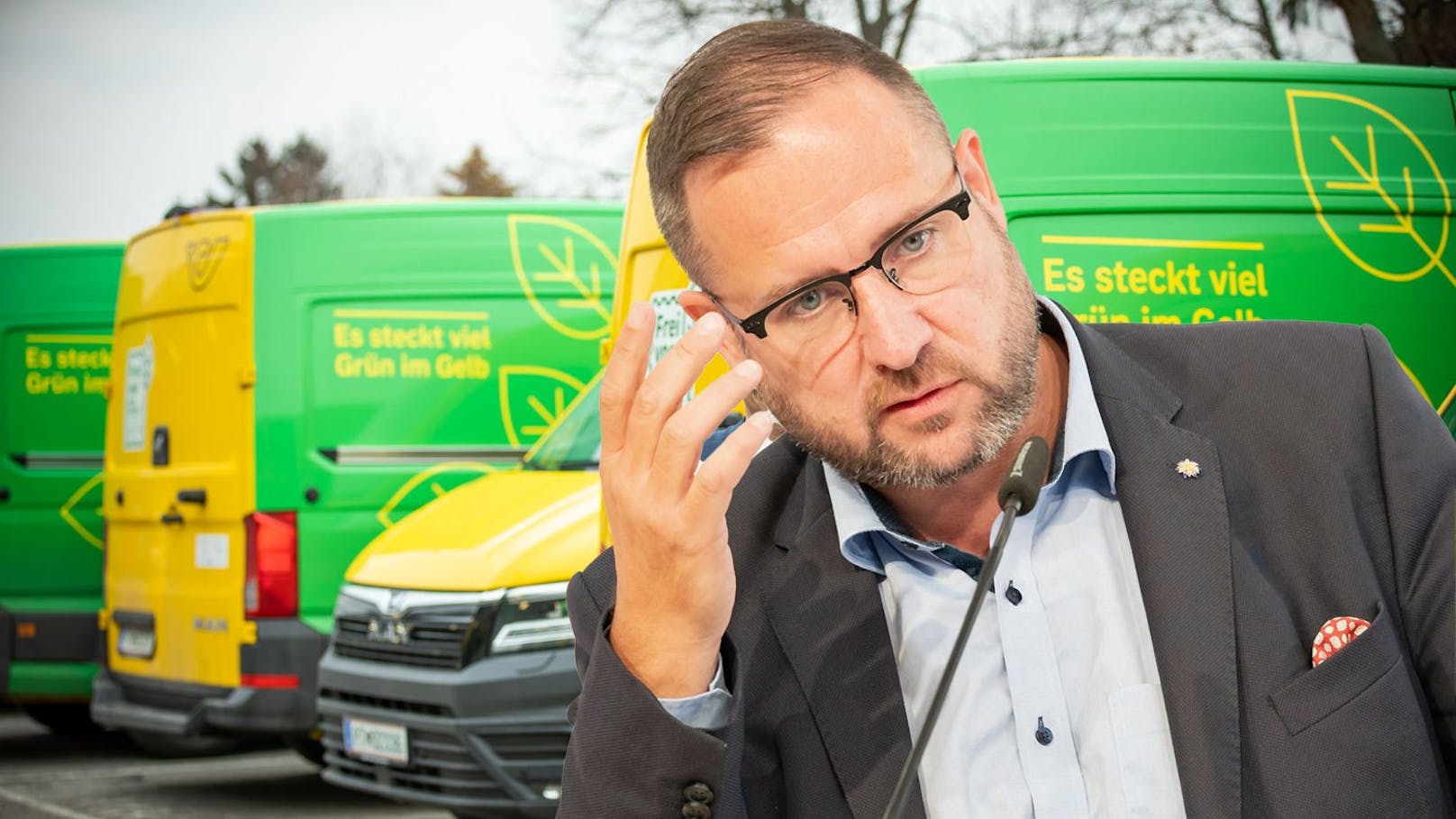 Keine Heizung für Postler in E-Autos! FPÖ kocht vor Wut