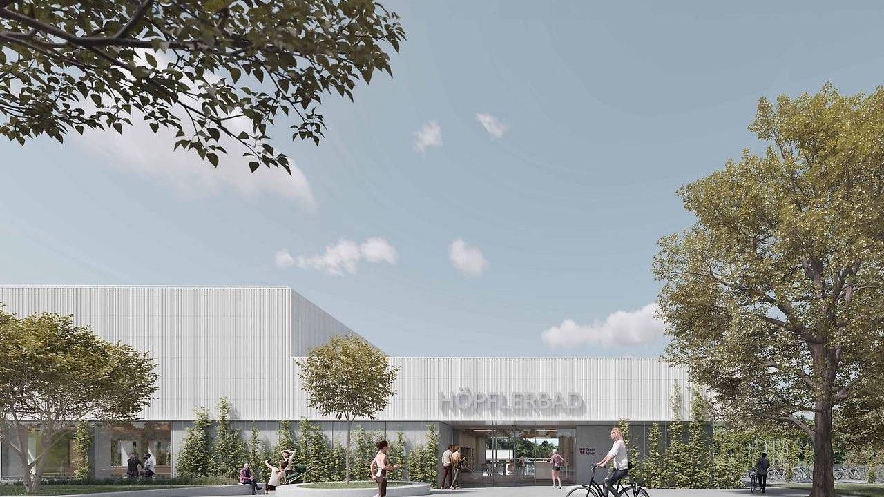 Mit der neuen Schwimmhalle ist ein Betrieb auch im Winter möglich.