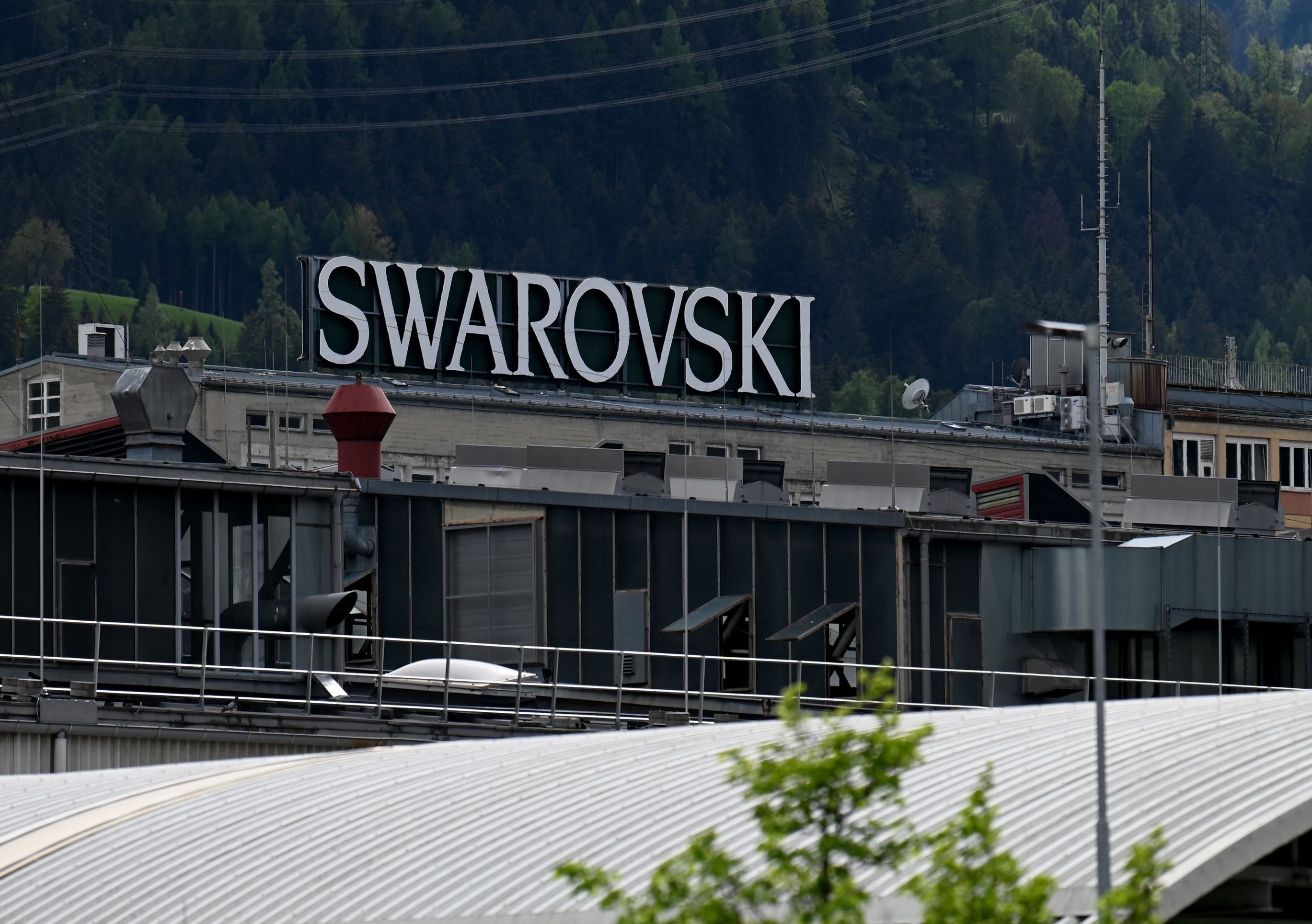 Der Swarovski-Stammsitz in Wattens.