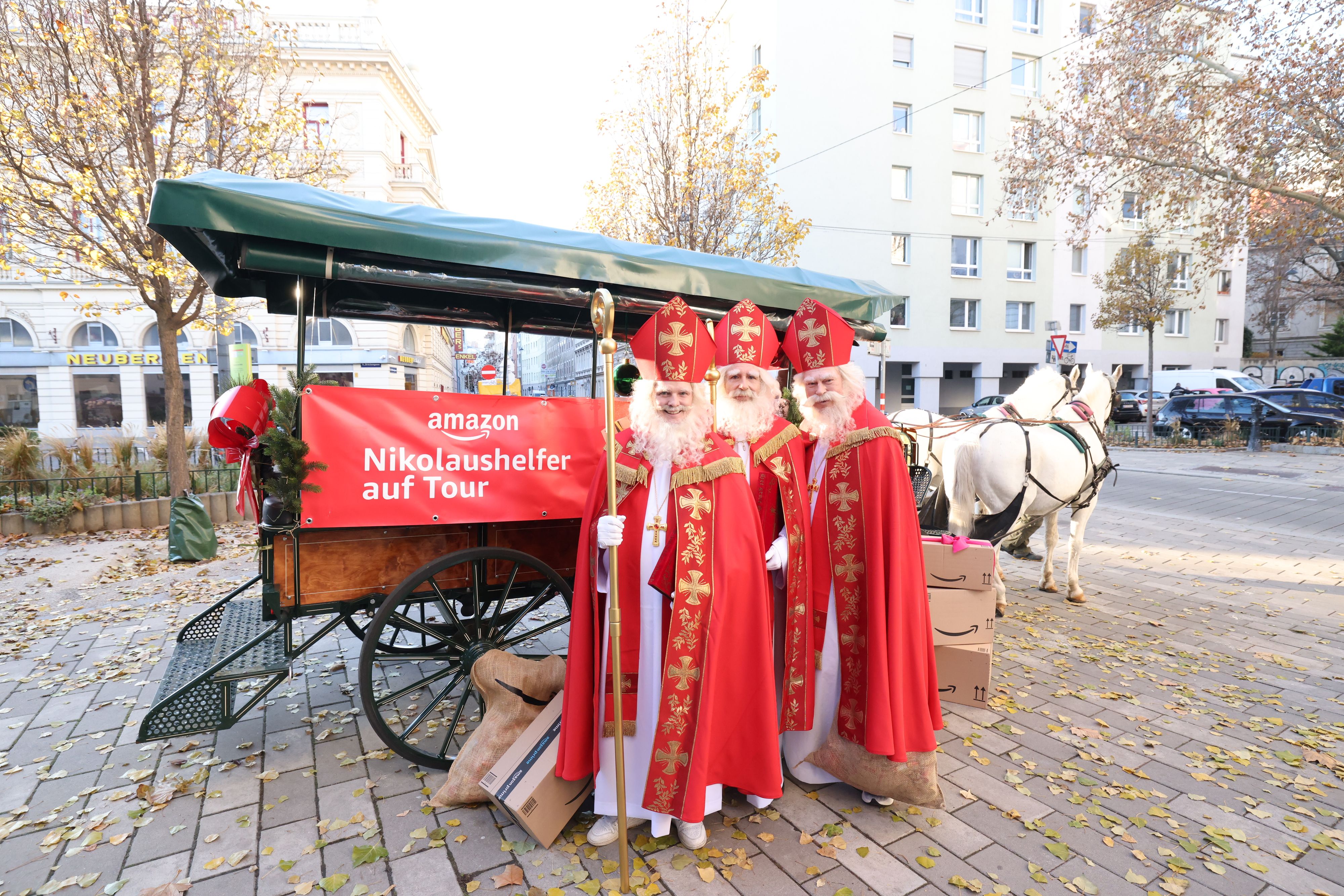 Thomas Morgenstern, Dirk Stermann und Toni Polster erfüllten Kinderwünsche