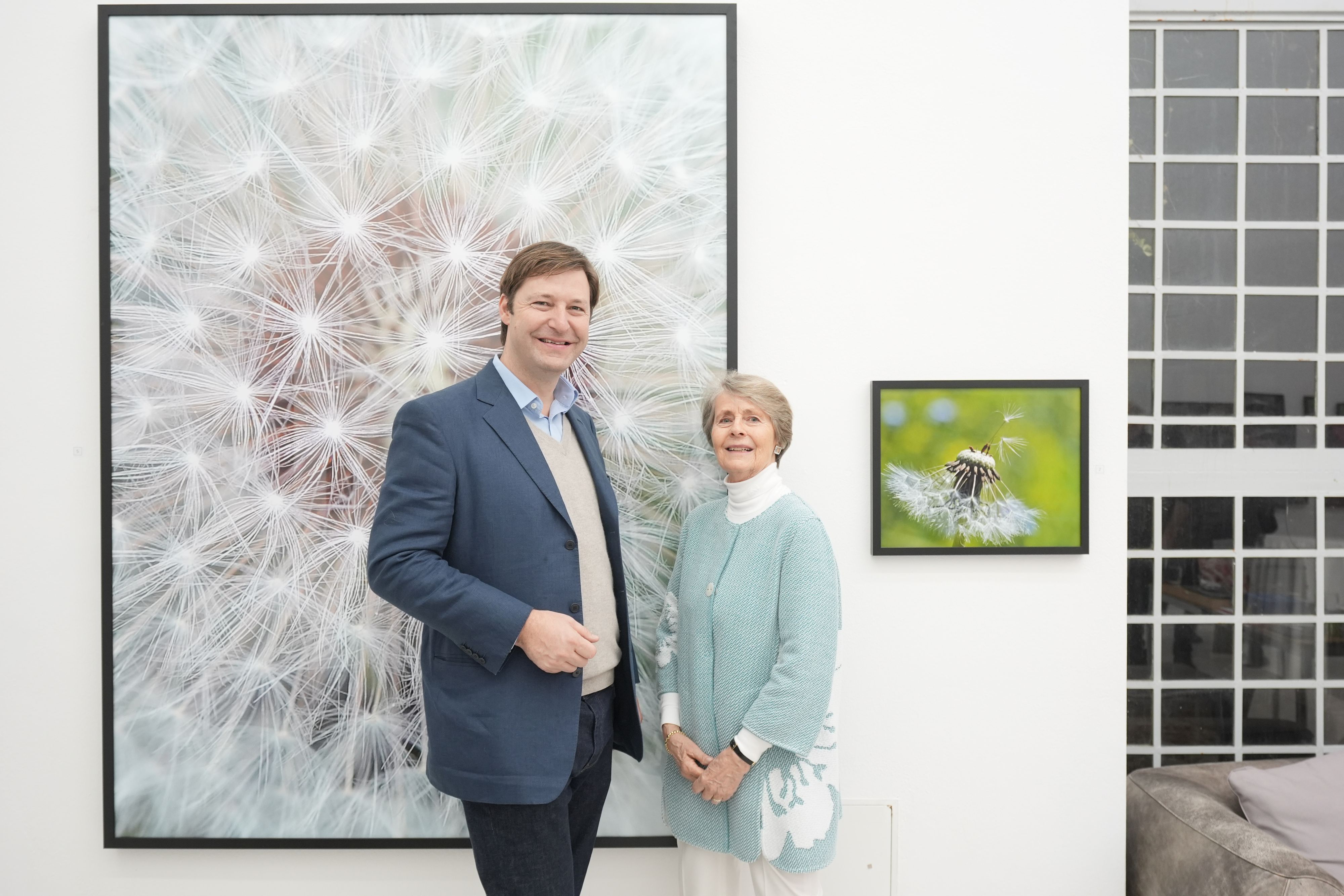 Franz Mayr-Melnhof-Saurau mit Fotografin Erzsébet Mayr-Melnhof Andrássy