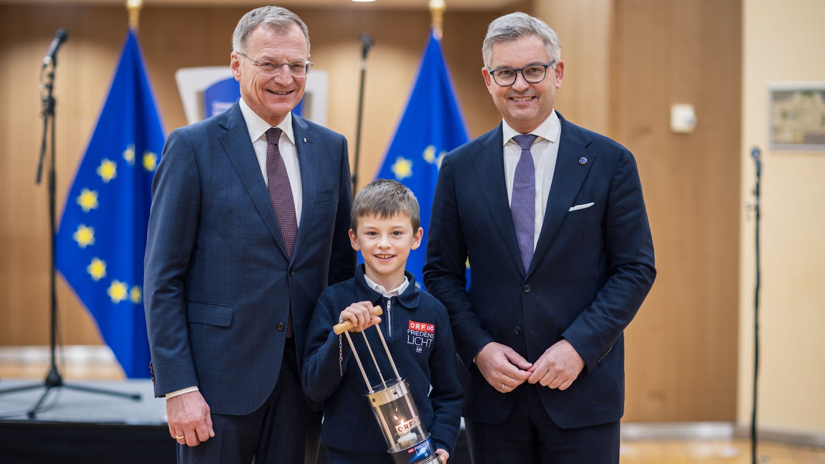 Matthias (9) half Wanderin, durfte nach Brüssel reisen