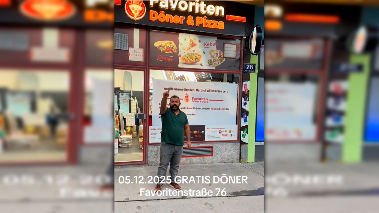 "Egal Bruder" – hier gibt es in Wien heute gratis Döner