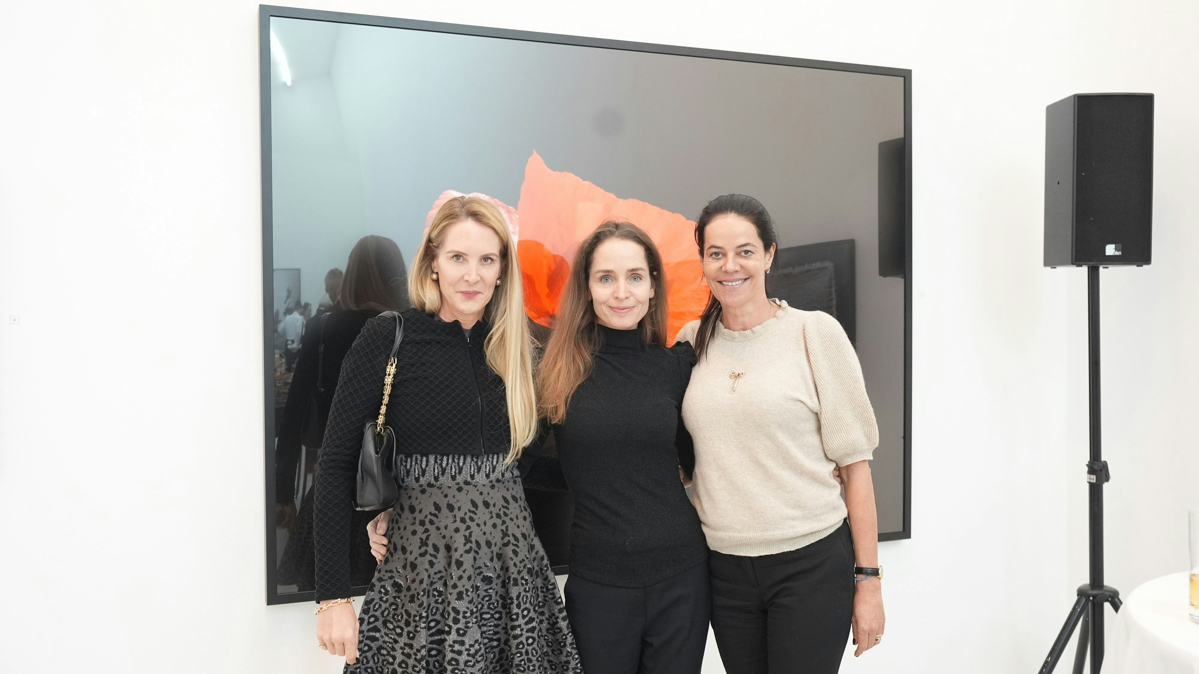 "Heute"-Herausgeberin Eva Dichand mit Carolin Wohlgemuth und Patricia Mayr-Melnhof-Saurau