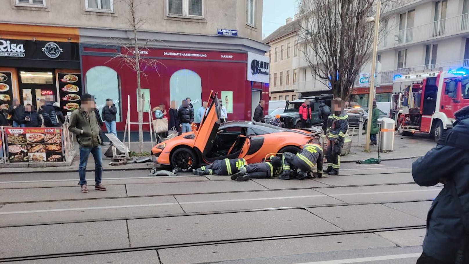 Der Einsatz dauerte nicht lange.