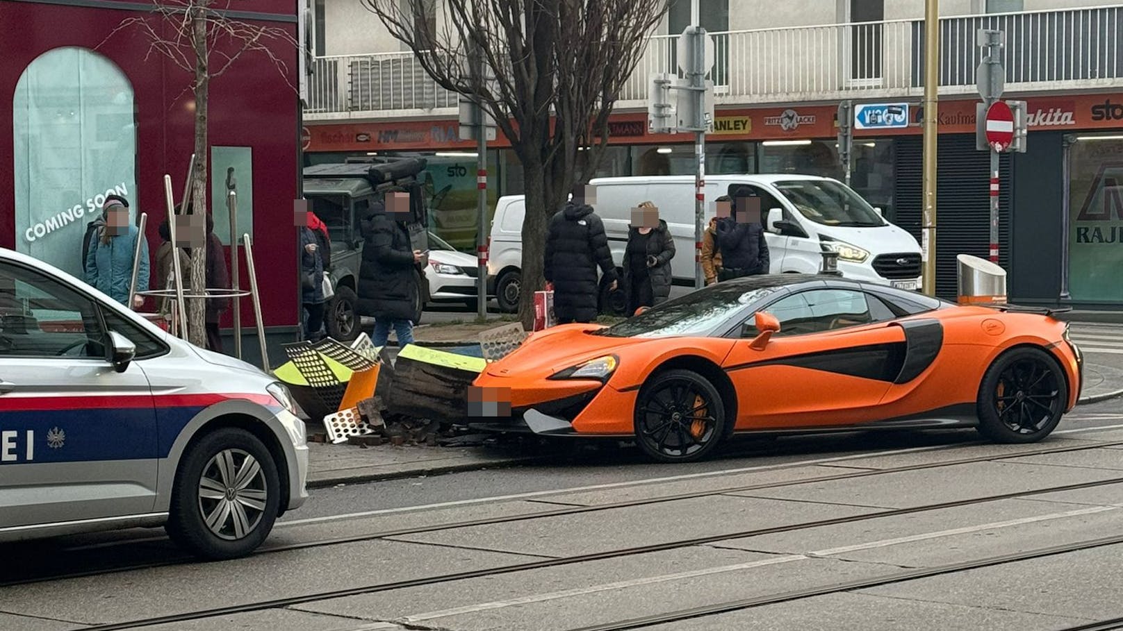 Die Polizei war vor Ort.