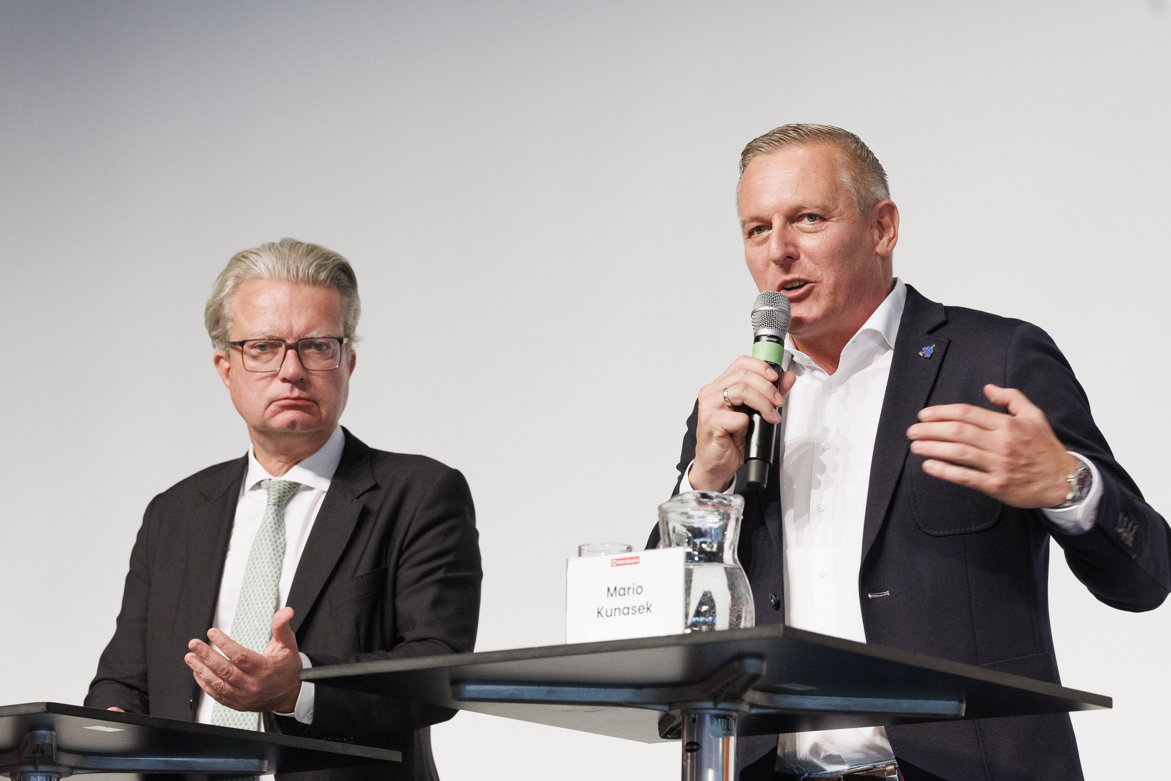 Am Freitag informierten Mario Kunasek (FPÖ) und Christopher Drexler (ÖVP) über den Fortschritt der steirischen Regierungsverhandlungen.