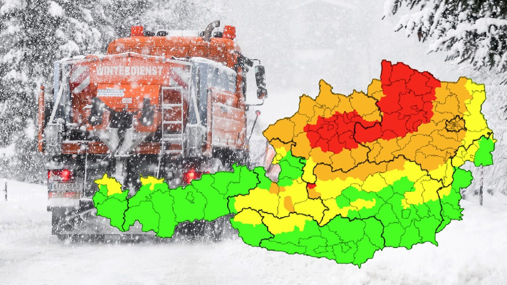 Wetter-Warnung für sieben Bundesländer ausgerufen