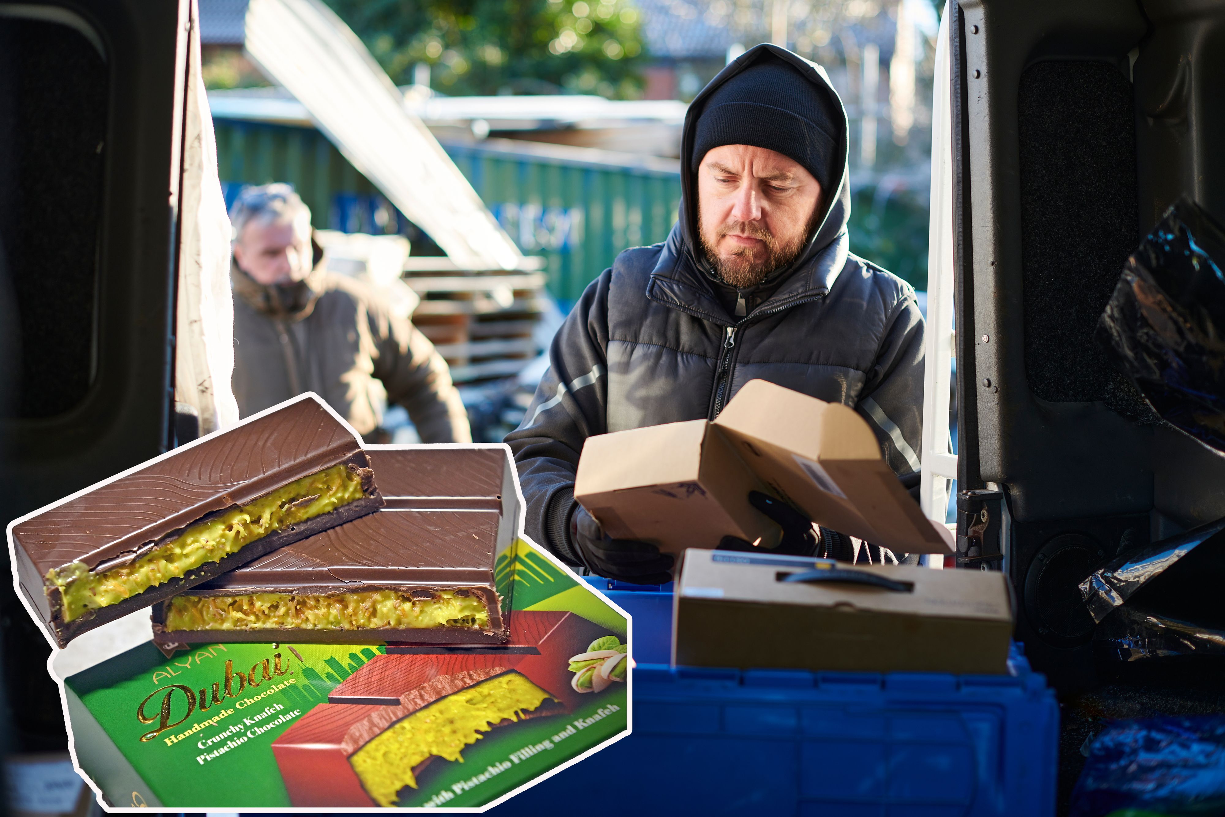 Süße Ware mit bitterem Beigeschmack: Zöllner entdeckten 508 Kilogramm geschmuggelte Dubai-Schokolade in einem türkischen Reisebus. Verkaufswert: 52.000 Euro!