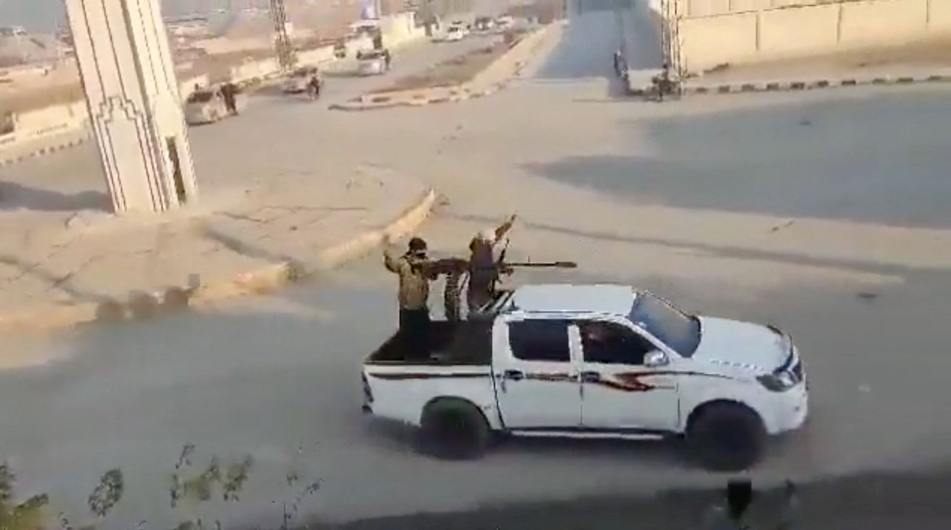 In Syrien flammt der Bürgerkrieg wieder auf. 