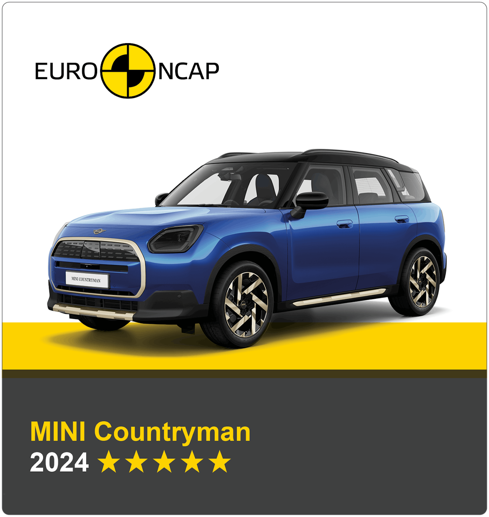 Mini Countryman bekam fünf Sterne.