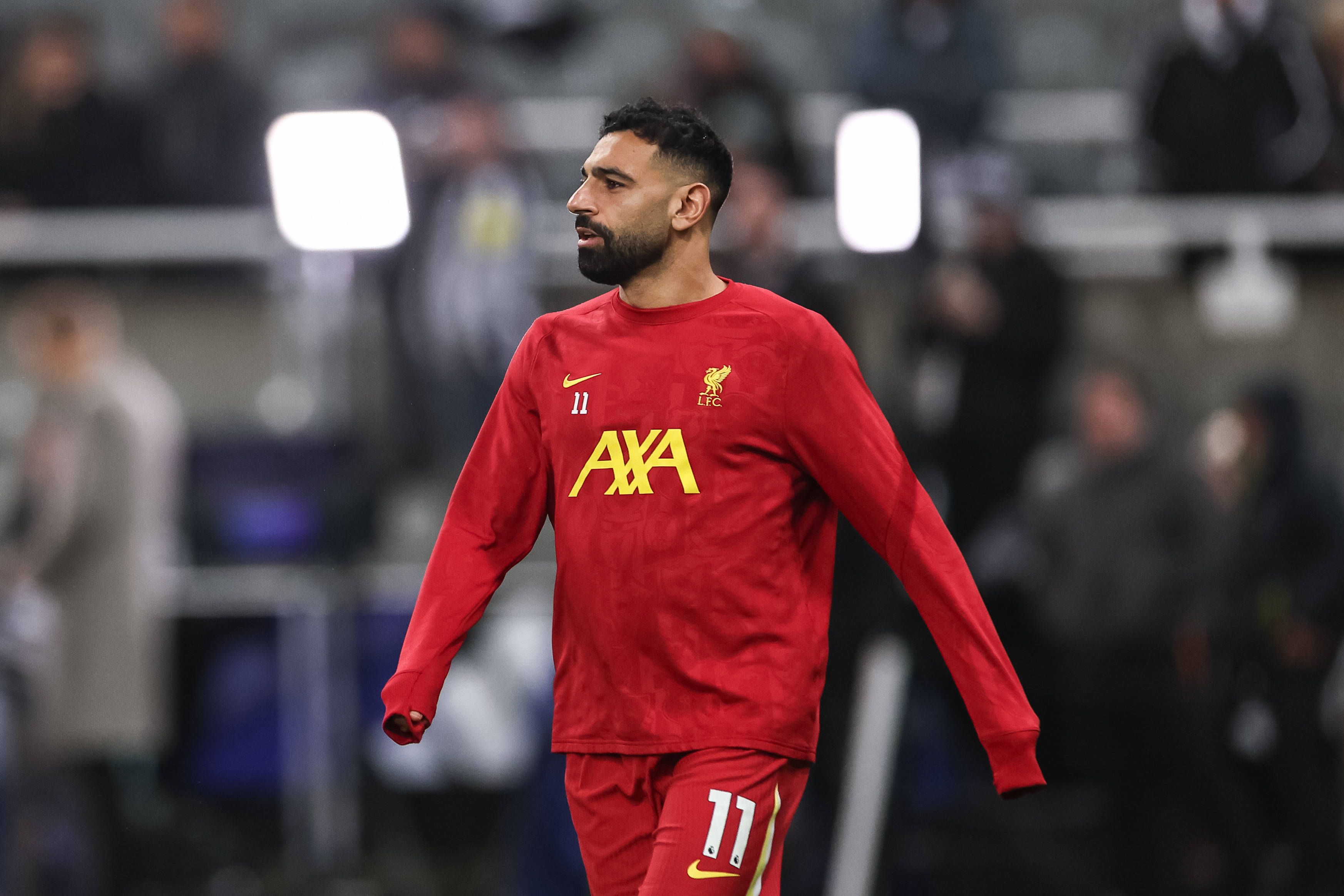 Liverpool-Torjäger Mo Salah. 