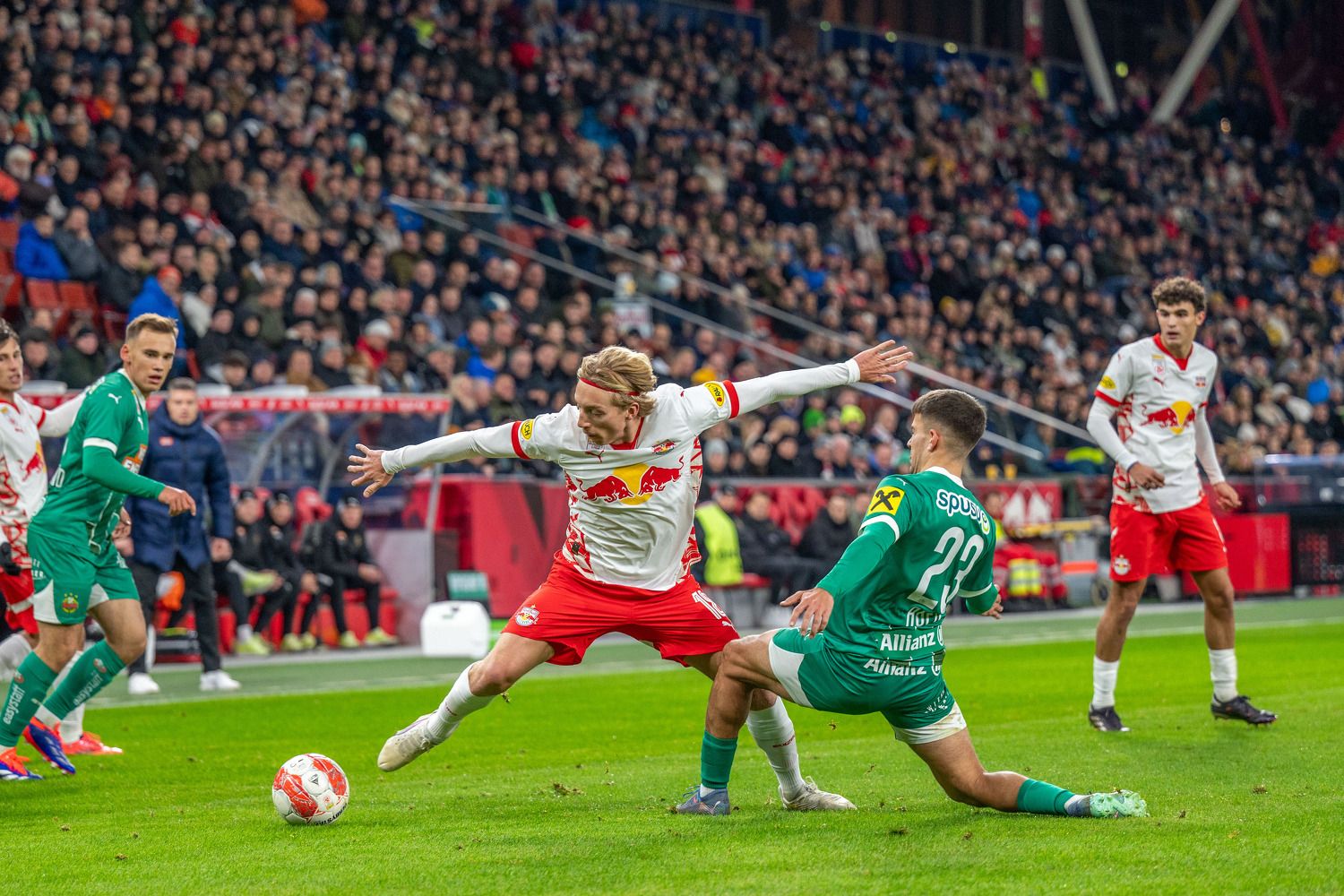 Salzburg gegen Rapid