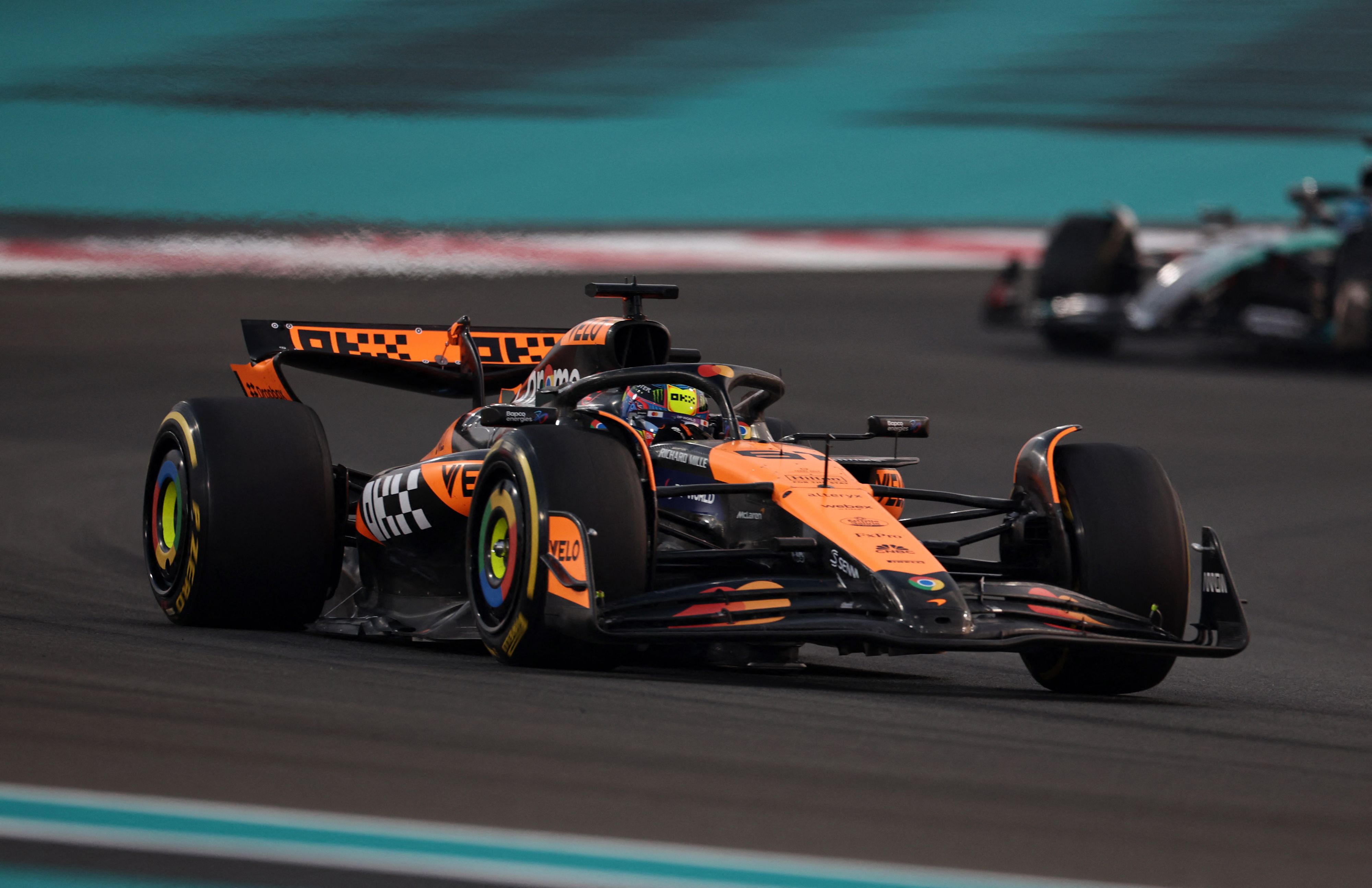 McLaren-Mann Oscar Piastri. 