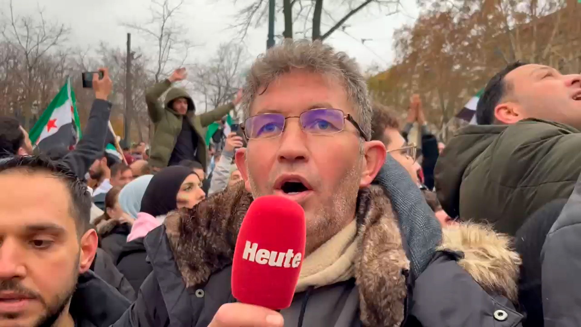 Der Mann möchte nun endlich zurück in sein freies Syrien.