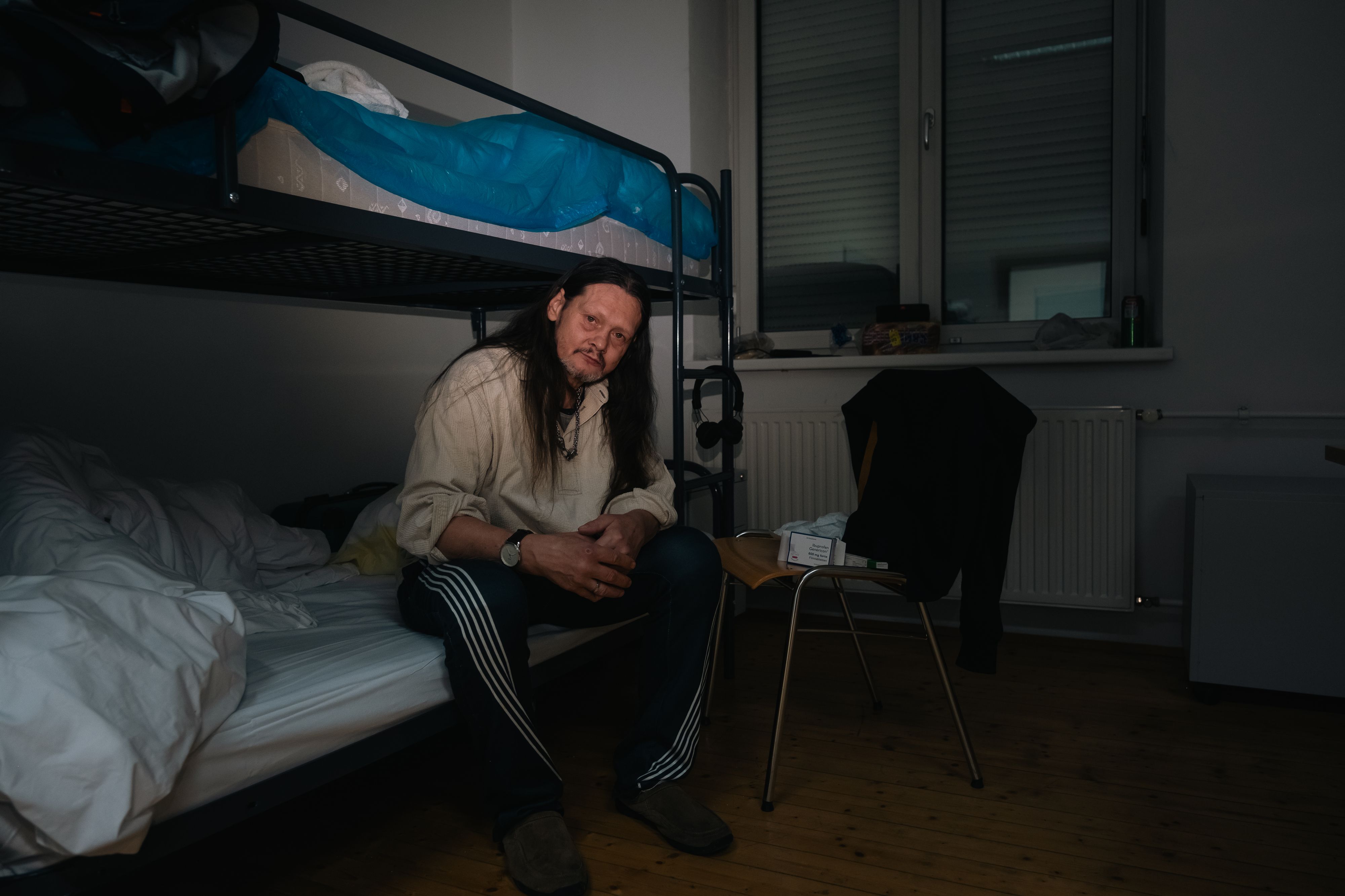 Bewohner Tommy in seiner neuen Bleibe.