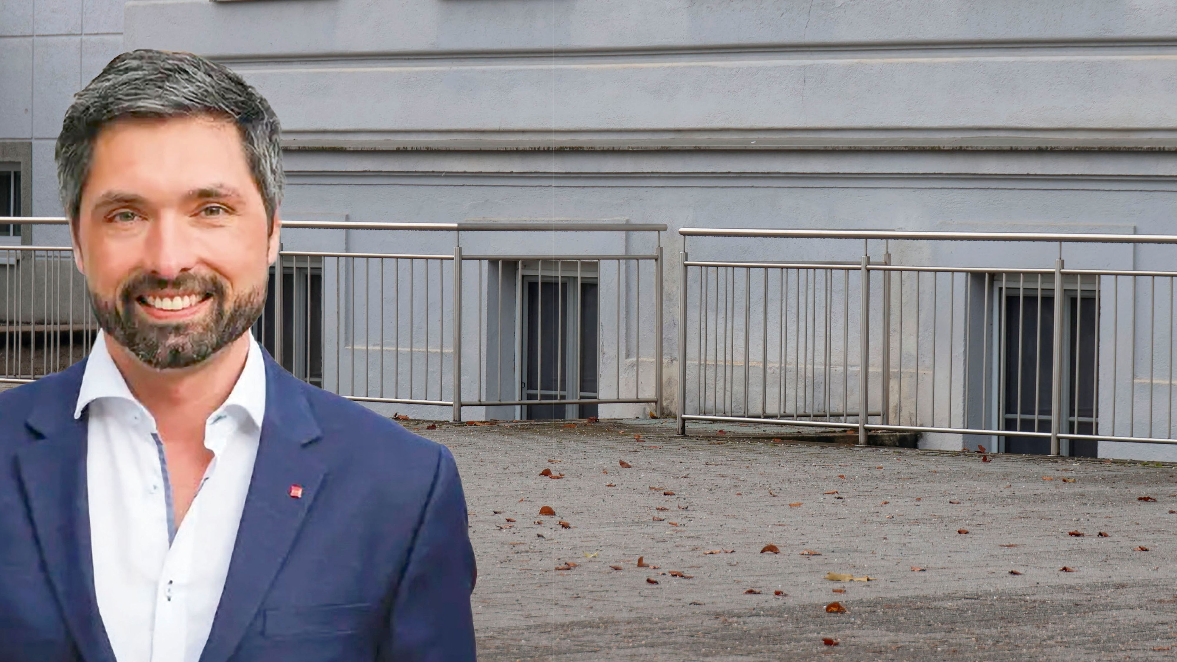 Das Skelett wurde im Keller der Schule gefunden. Bürgermeister Peter Schobesberger beruhigt aber.