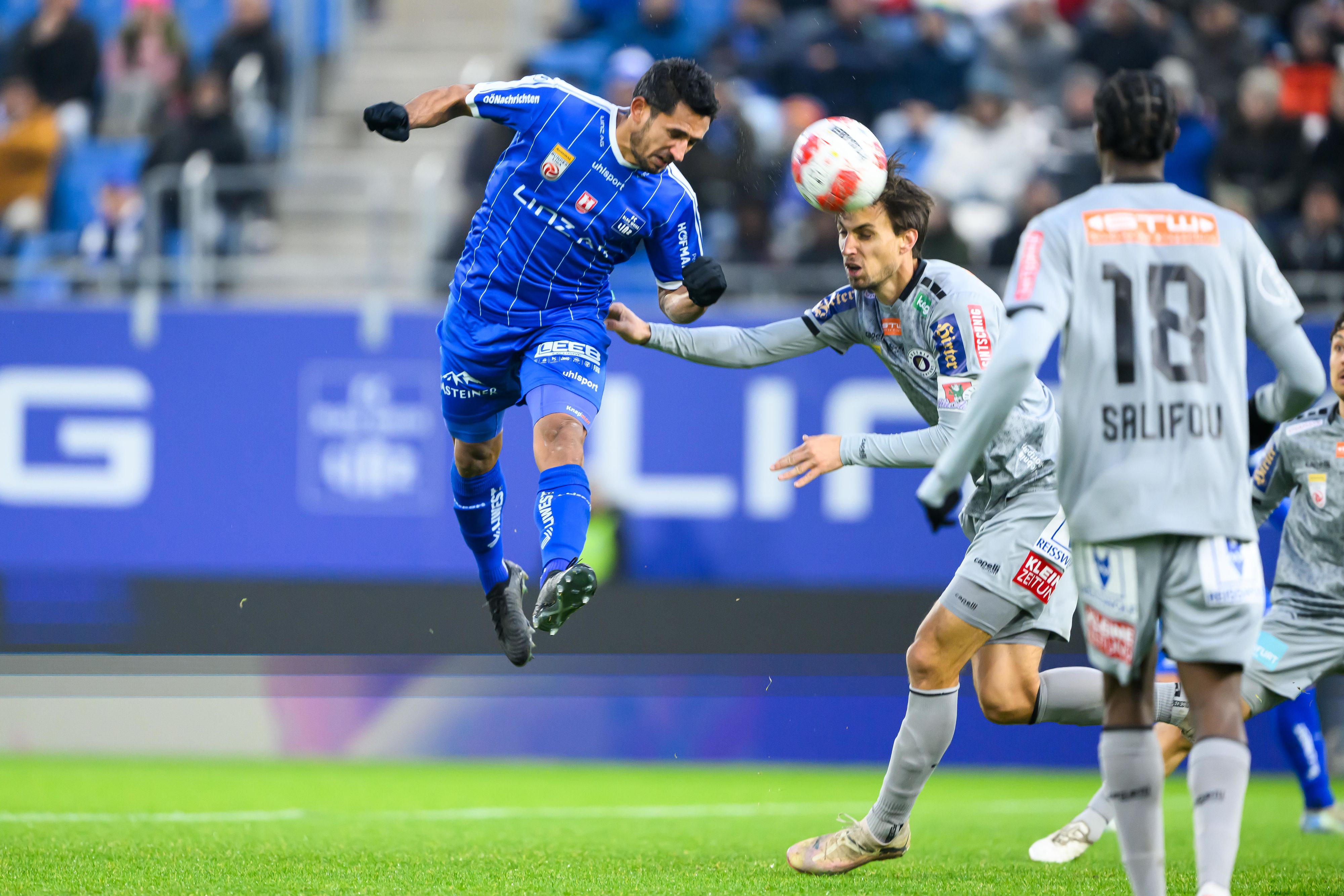 Ronivaldo schießt Linz zum Sieg.