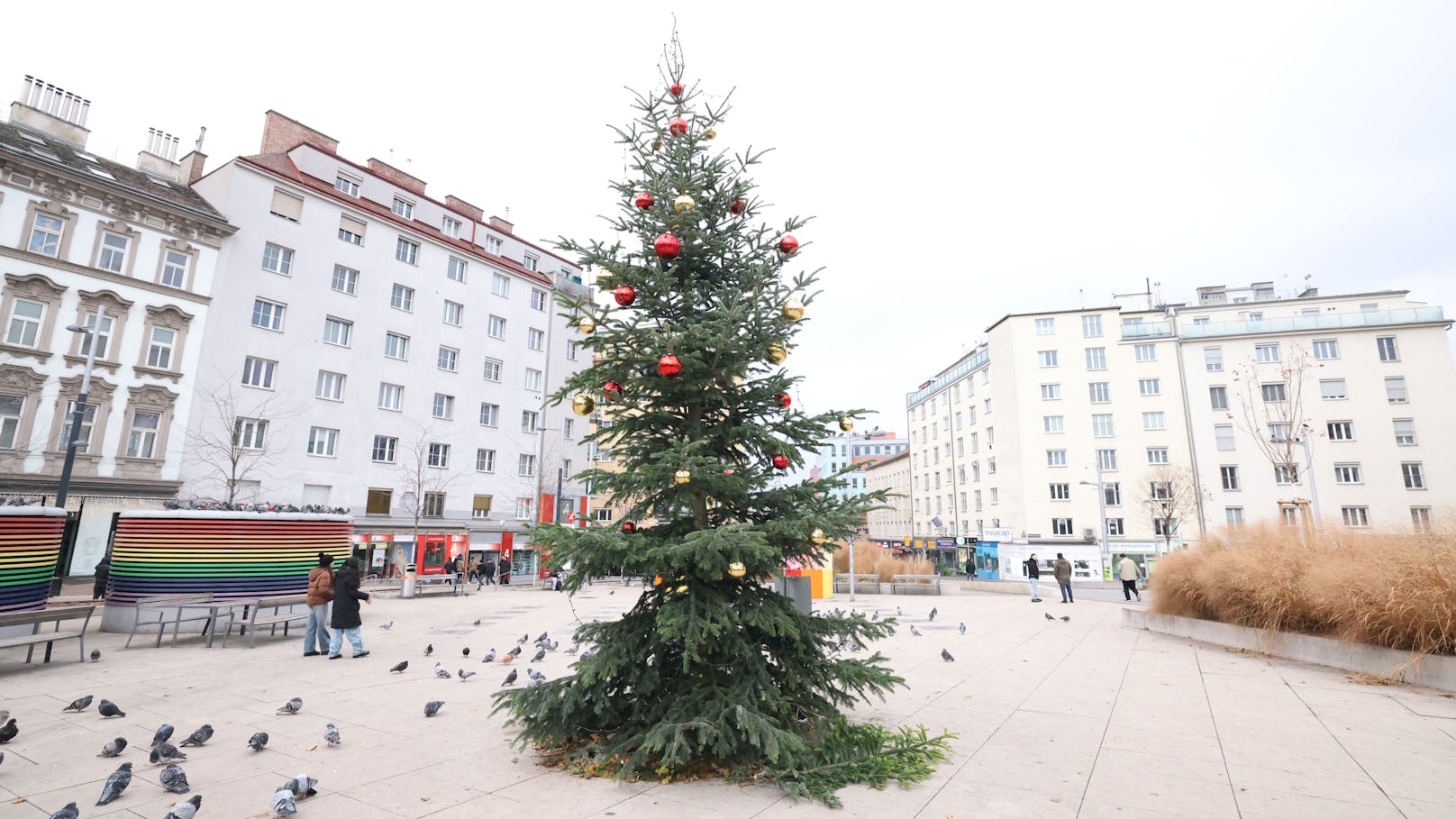 Unten ohne! Nun Politstreit um Kugel-Diebe in Favoriten