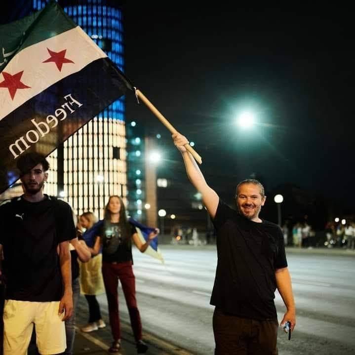 Abdulhkeem Alshater (43), Vorsitzender der Freien Syrischen Gemeinde: 