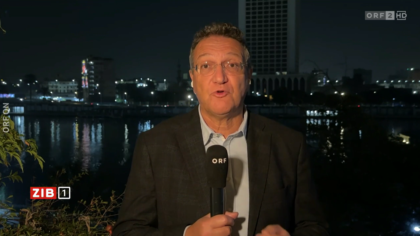 ORF-Korrespondent Karim El-Gawhary analysiert die Lage in Funk und Fernsehen.