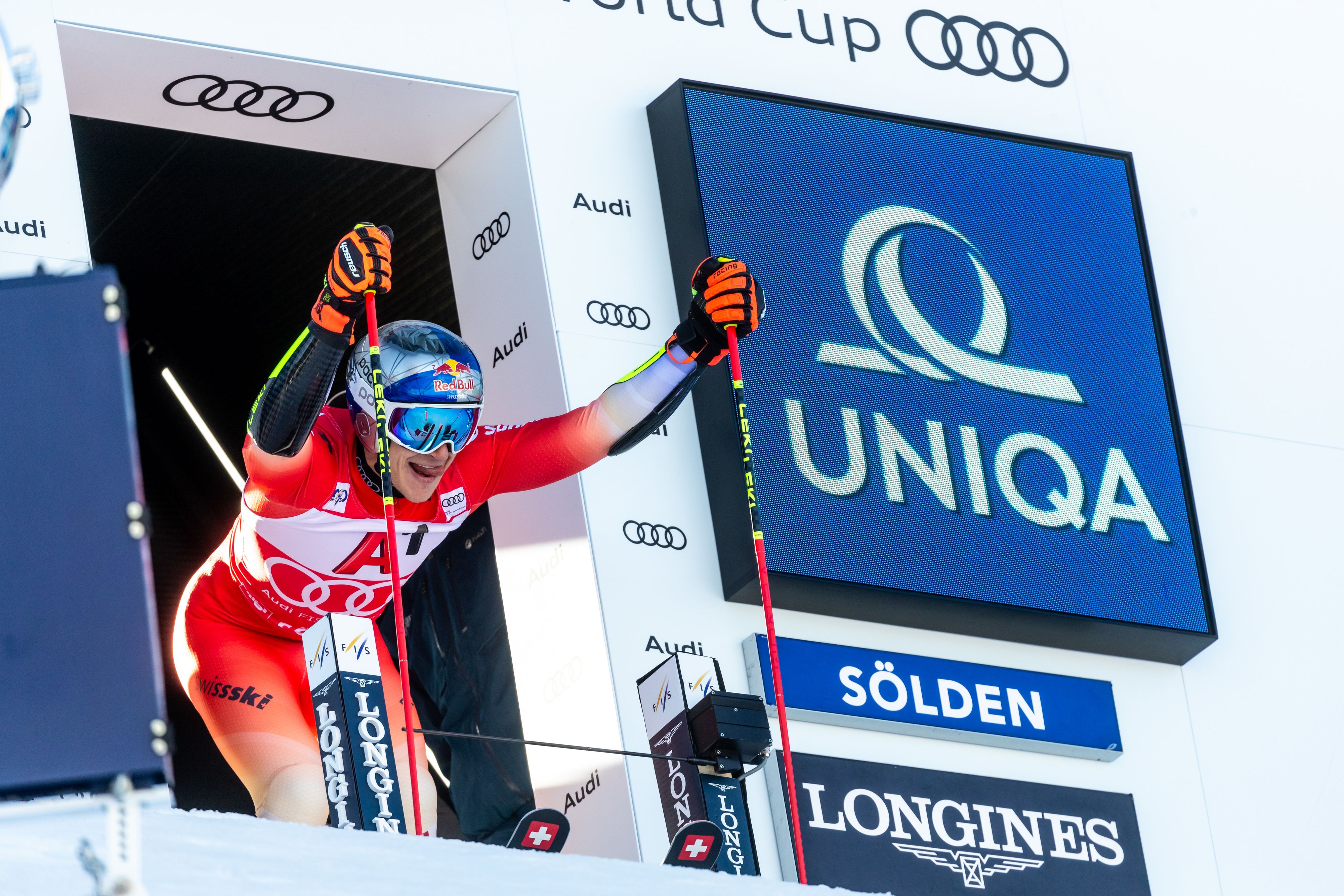 Marco Odermatt ist im Riesentorlauf auf Formsuche.