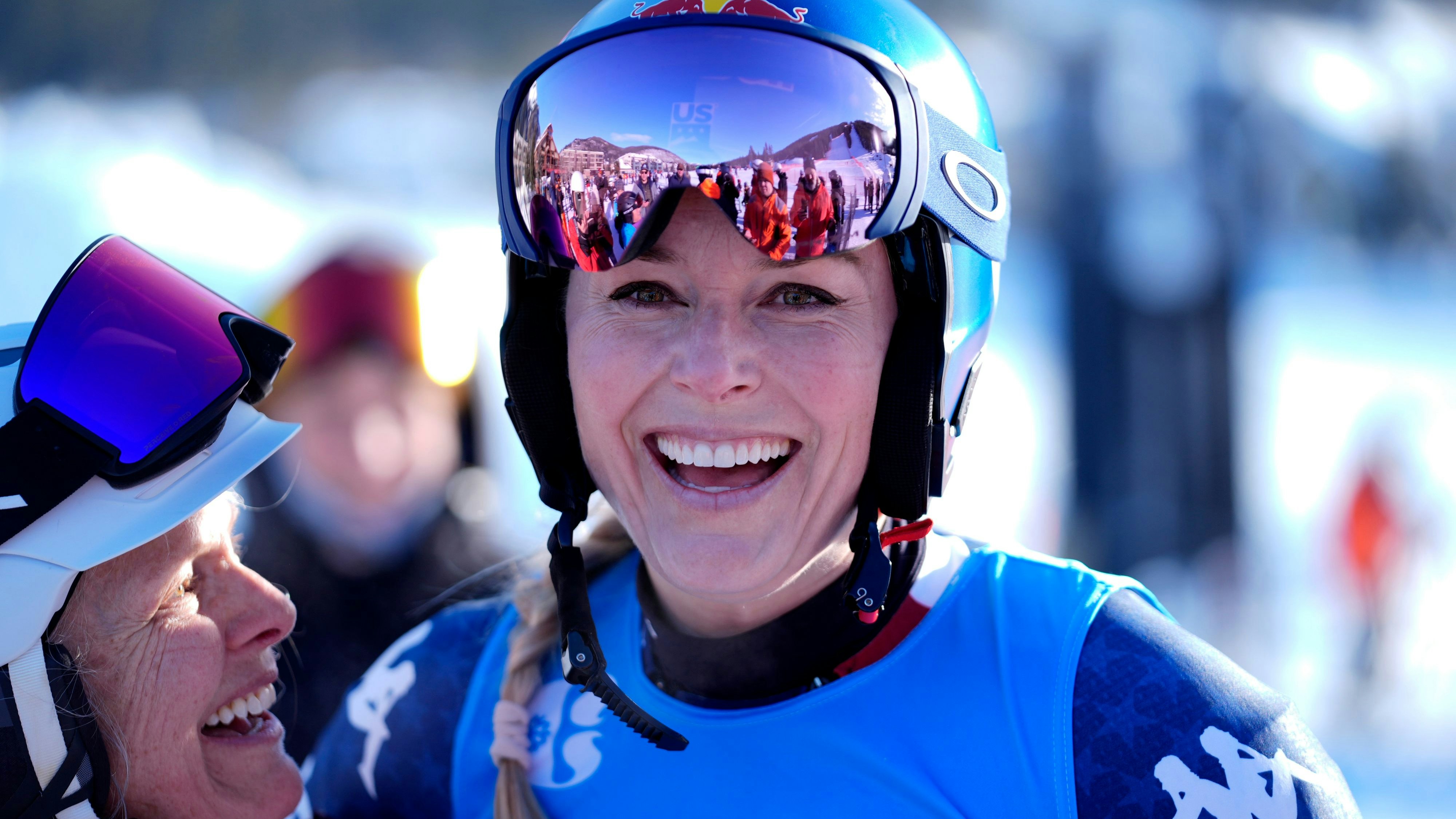 Lindsey Vonn strahlte beim Comeback in Copper Mountain.
