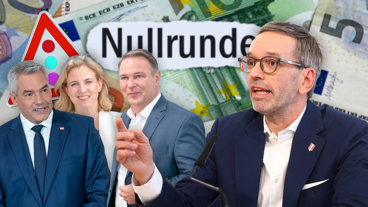 FPÖ-Chef Herbert Kickl will auch eine Nulllohnrunde in den Bundesländern.