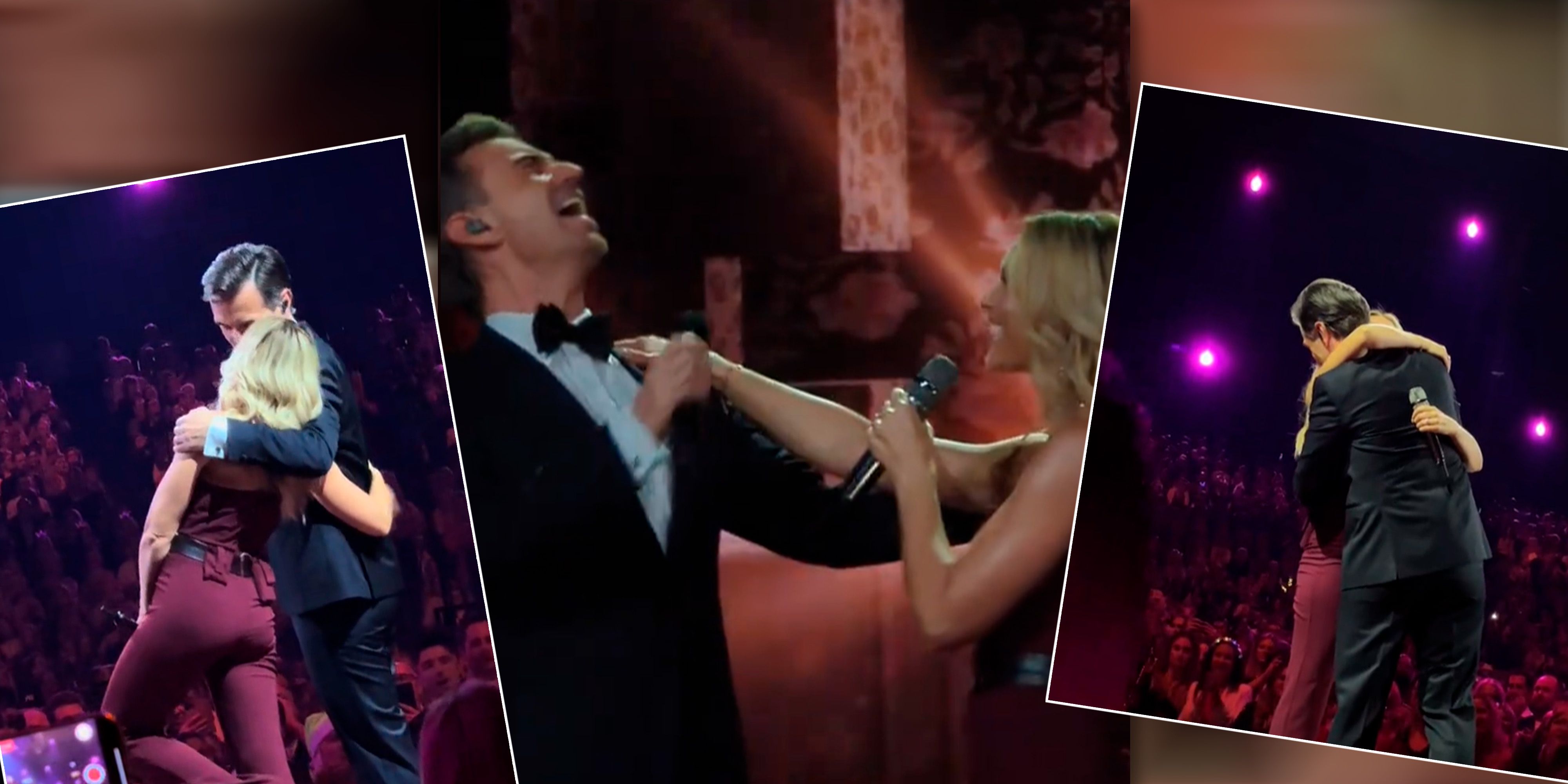 Helene und Flori konnten kaum die Finger von einander lassen. 