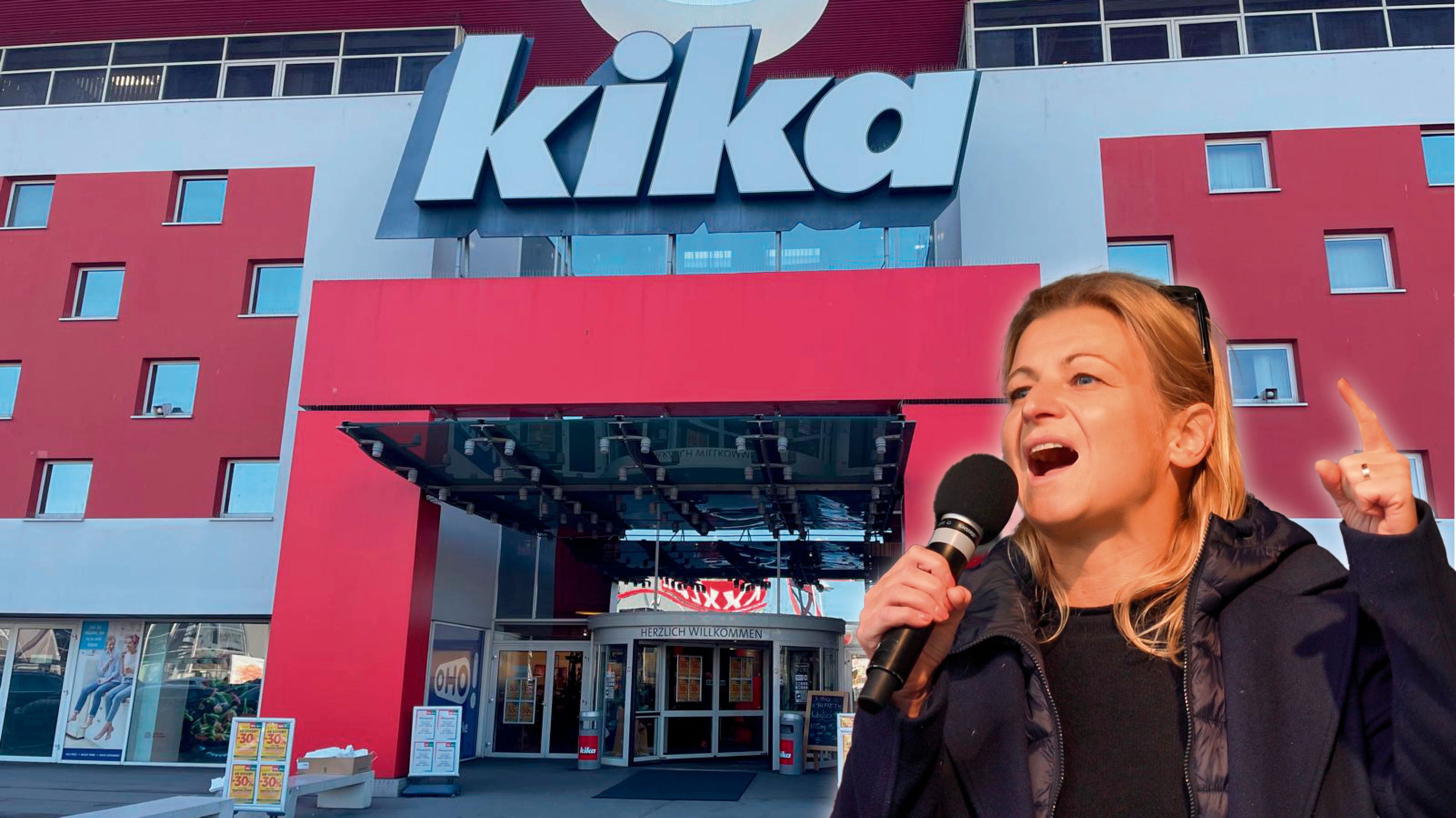 GPA-Chefin Barbara Teiber bittet um Respekt gegenüber den Mitarbeitern von Kika/Leiner.