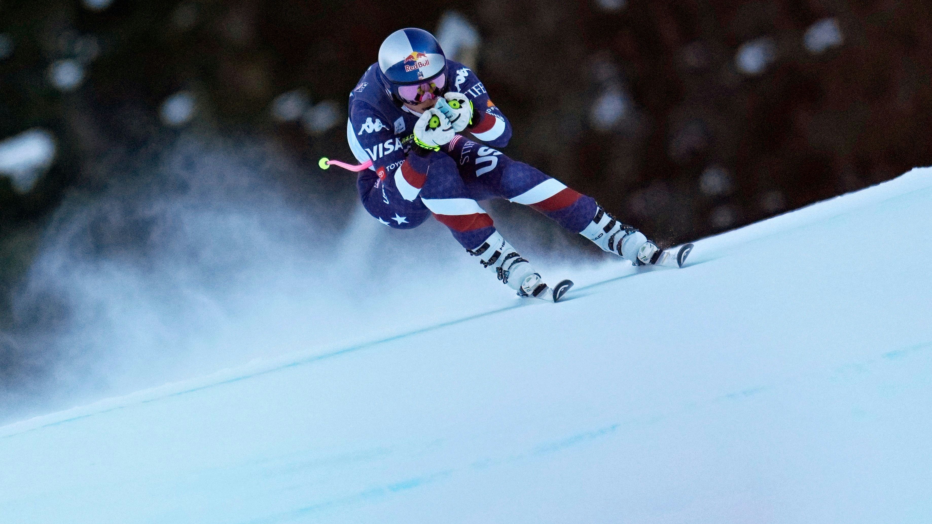 Lindsey Vonn bei der Abfahrt in Copper Mountain.