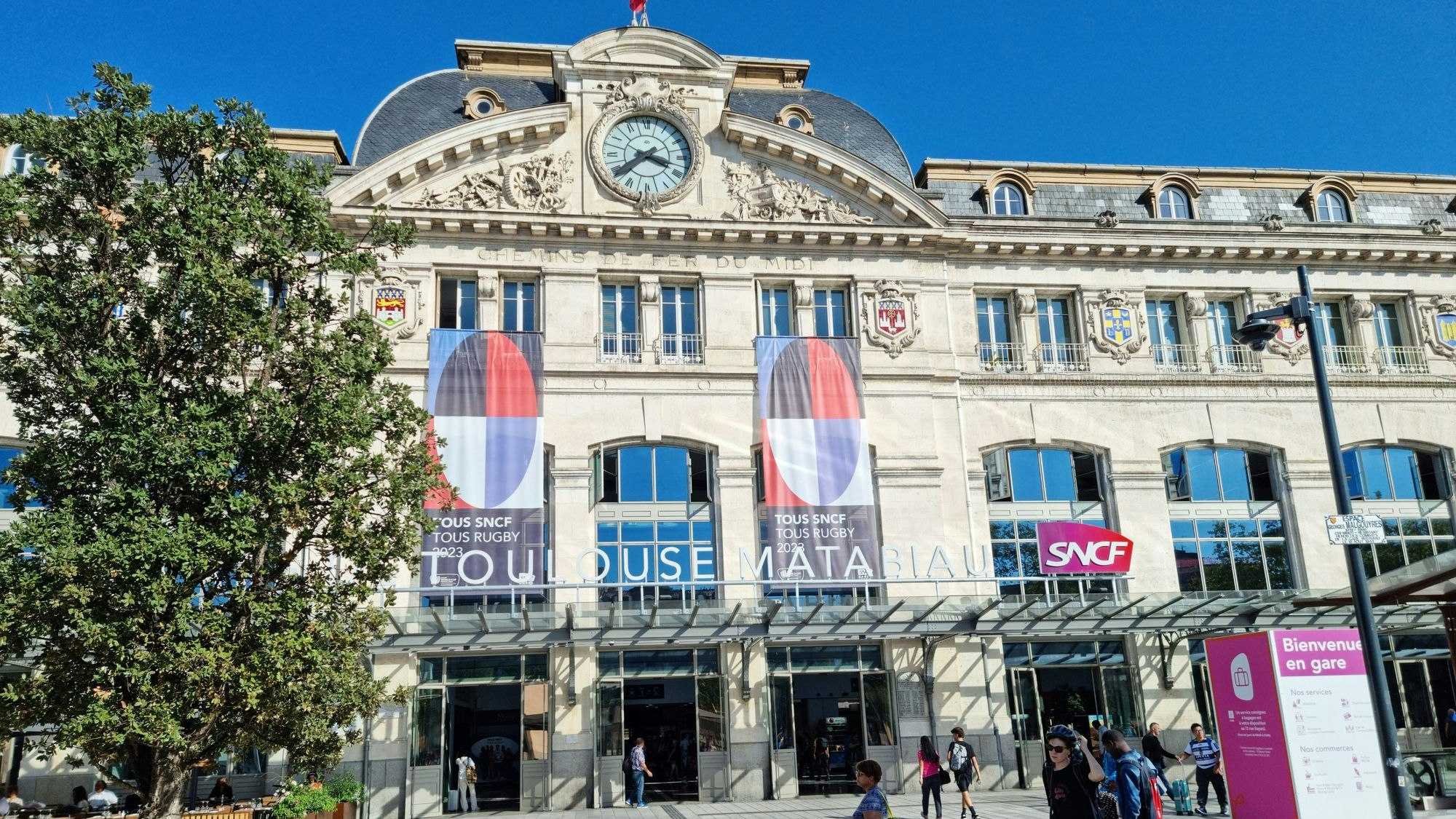 Der Bahnhof Toulouse Matabiau steht heute unter Denkmalschutz.