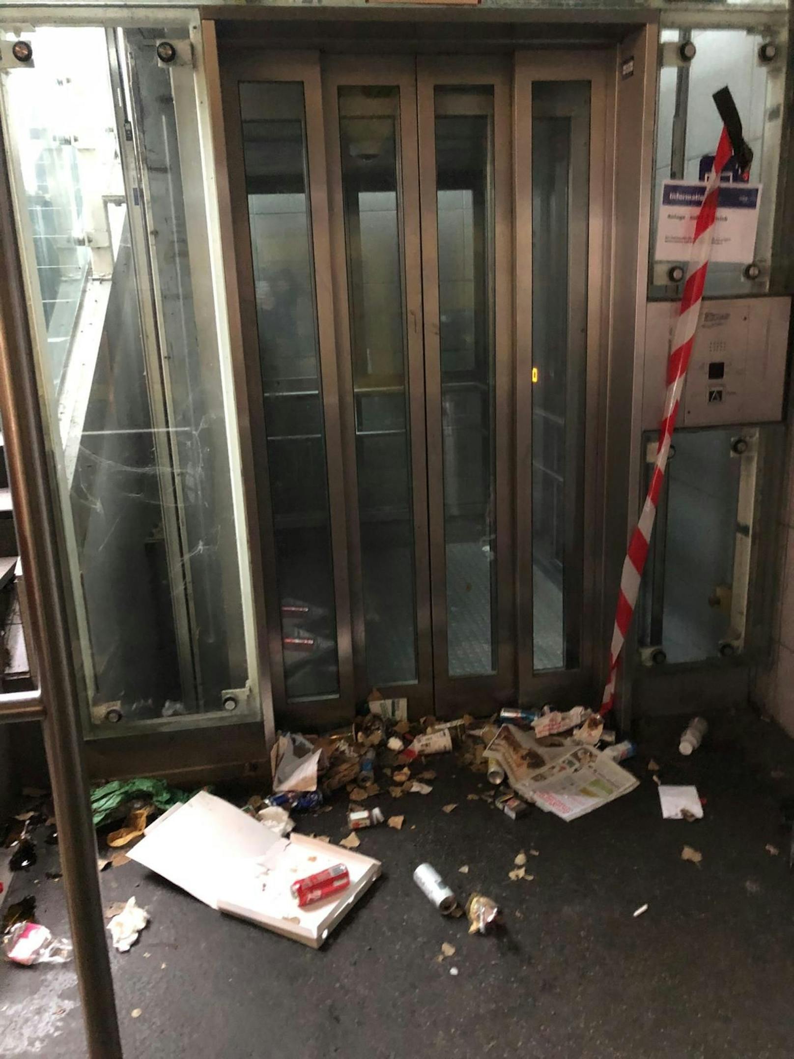 Seit nun drei Monaten ist der Lift in der Station Siemensstraße außer Betrieb.