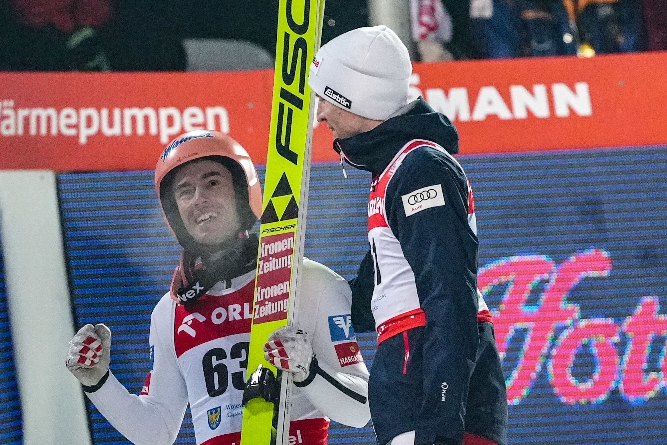 Stefan Kraft jubelt über seinen starken Saisonstart.