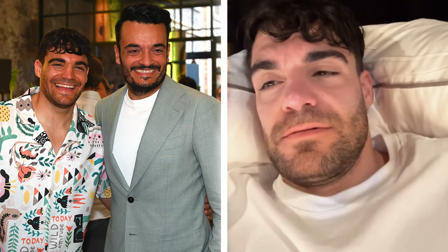 Stefano Zarrella verbrachte seinen Urlaub in den österreichischen Alpen. Doch rechtzeitig zum Geburtstag seines älteren Bruders Giovanni war er wieder zu Hause.