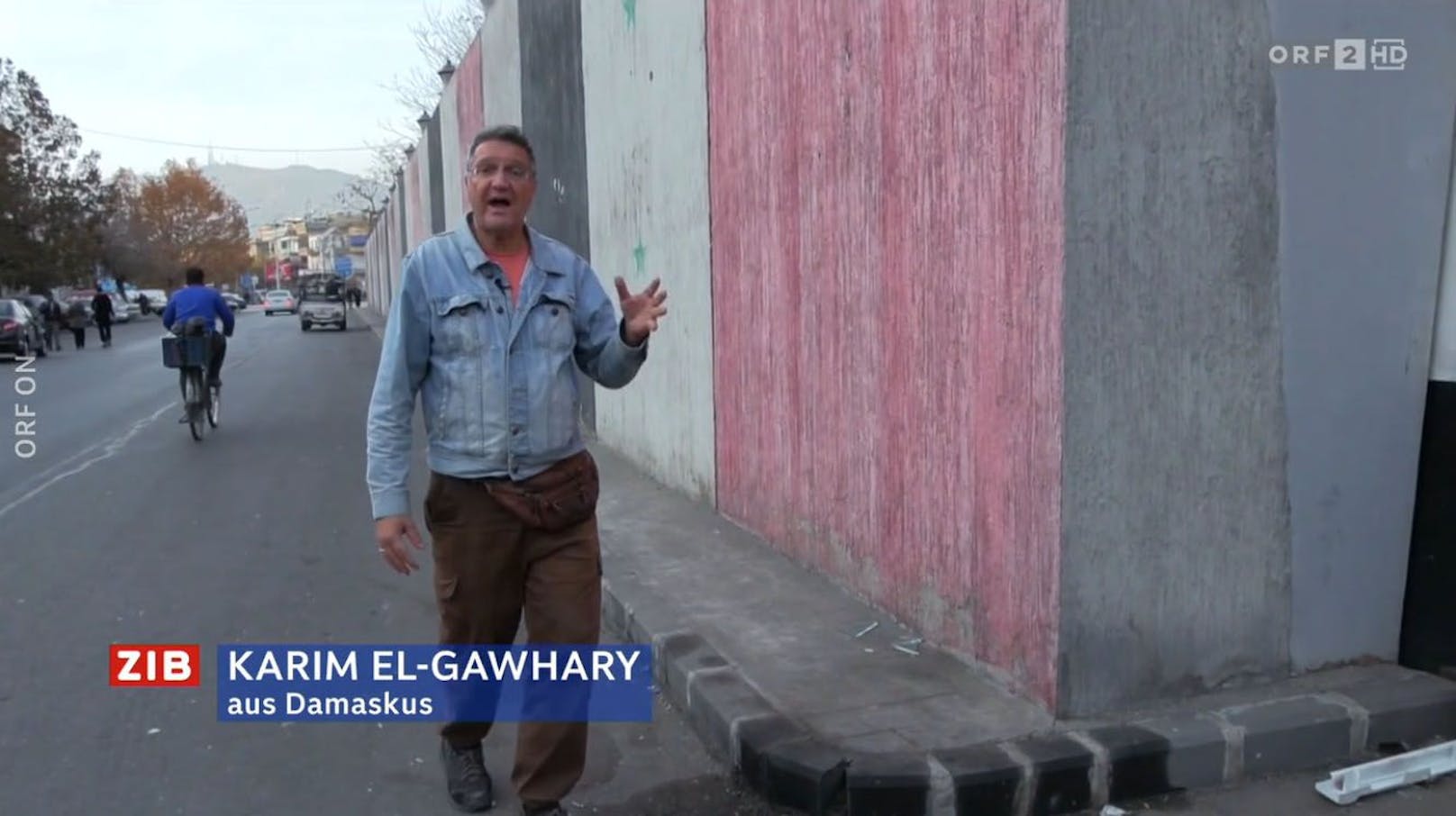 ORF-Korrespondent Karim El-Gawhary berichtet zwei Tage nach dem Sturz von Baschar al-Assad (8.12.2024) direkt aus der syrischen Hauptstadt Damaskus über Folterkeller der Regime-Geheimdienste.