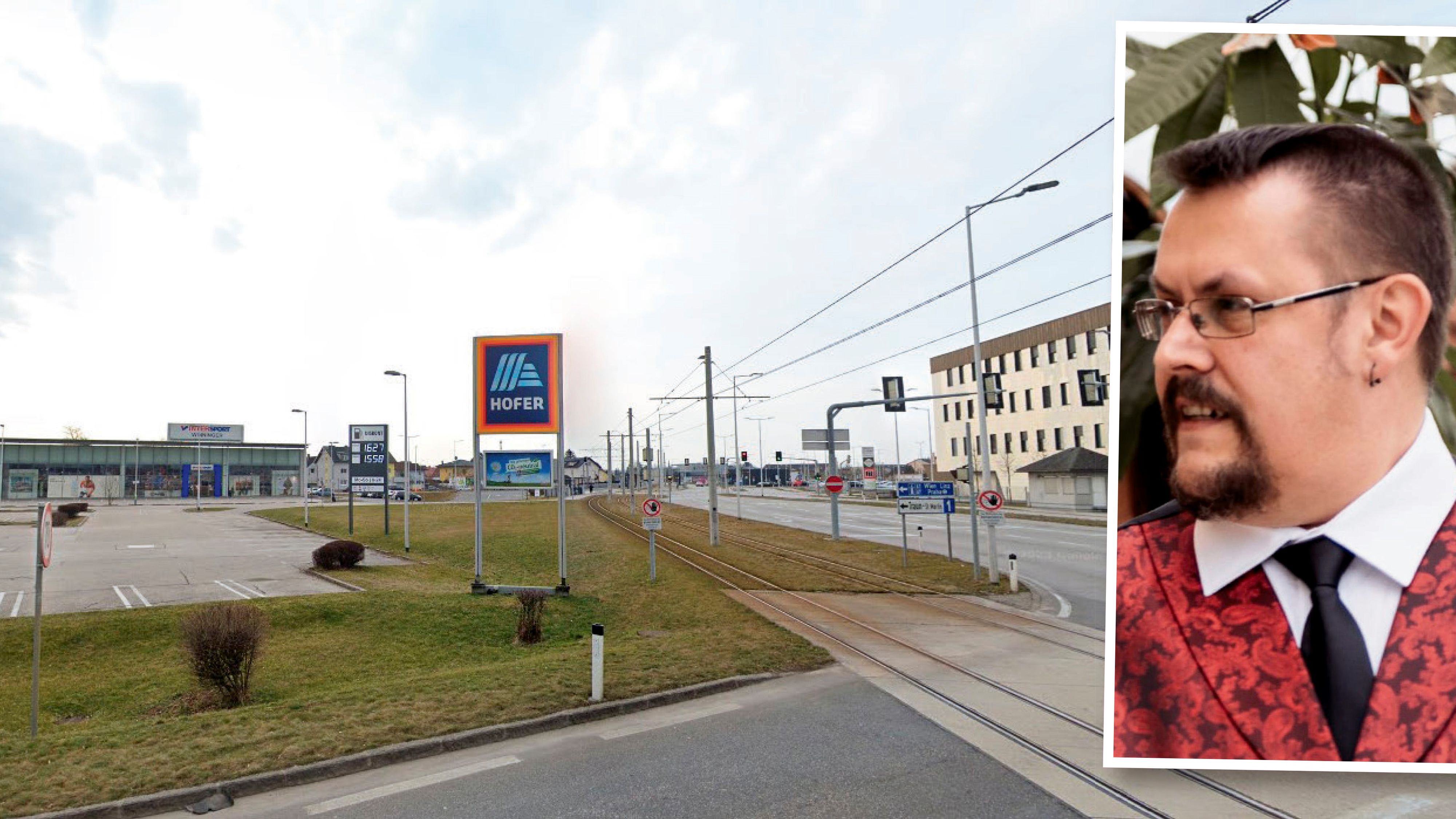 Der Bereich um den Hofer-Parkplatz in Traun gilt als Hotspot der Tuning-Szene. Das Kennzeichen von Anrainer Thomas C. wurde gestohlen und ausgetauscht. 