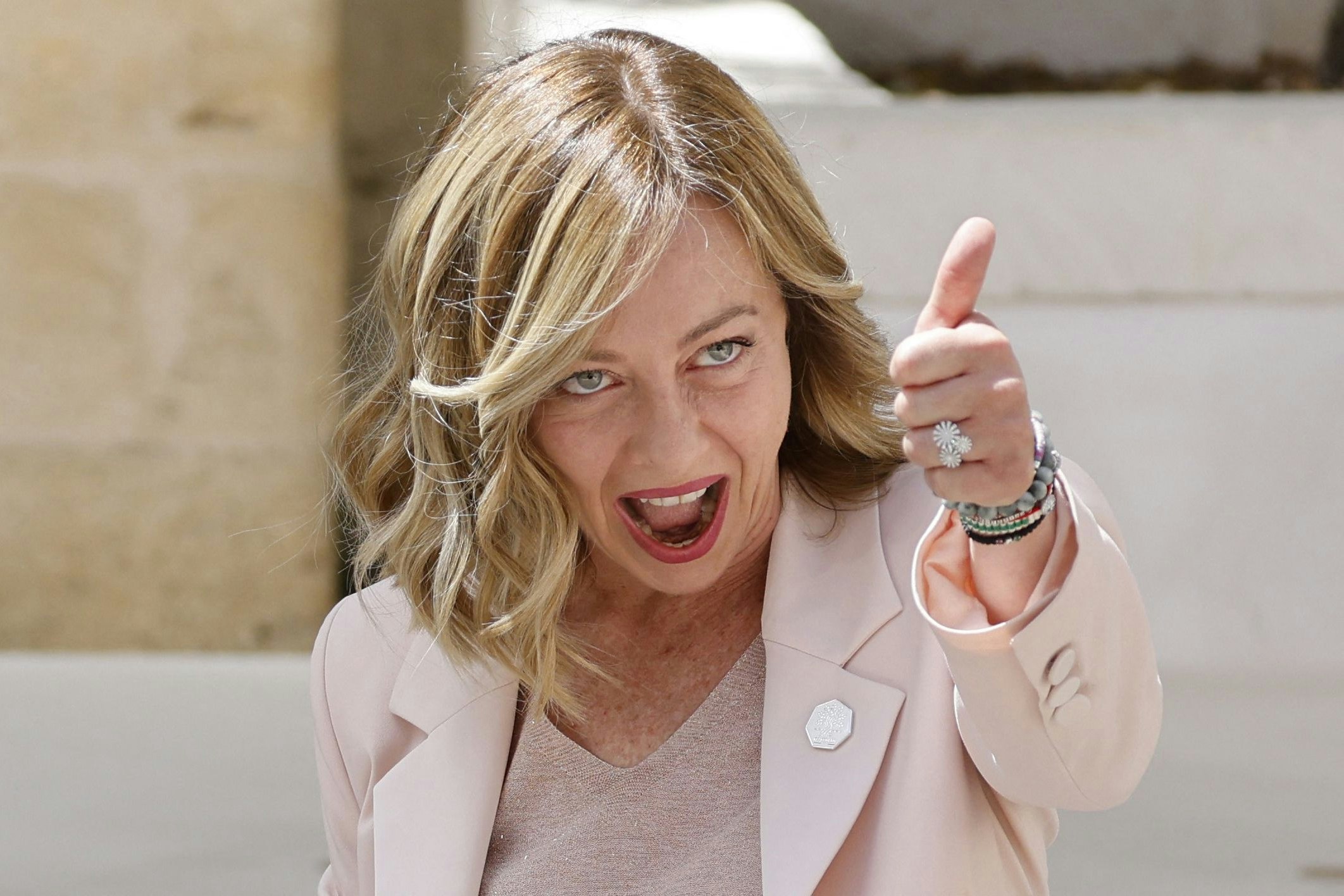 85 Prozent der Italiener von Giorgia Meloni glauben, ihr Land könne sich gegen Russland verteidigen