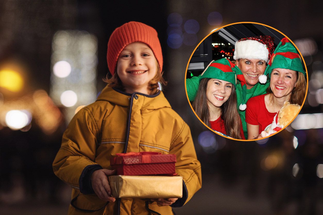 Obfrau Helene Prenner, Wichtel Marie-Therese Jutz und Wichtel Dany Habith (v.l.) bringen nicht nur Kinderaugen zum Leuchten.