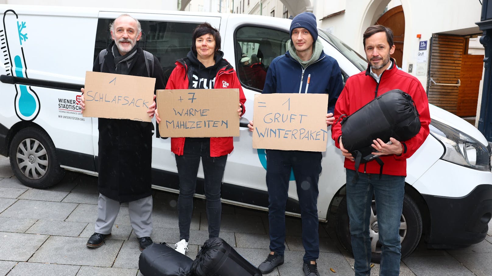 "Seien wir sozial" – Oscar-Star wirbt für Winterpaket