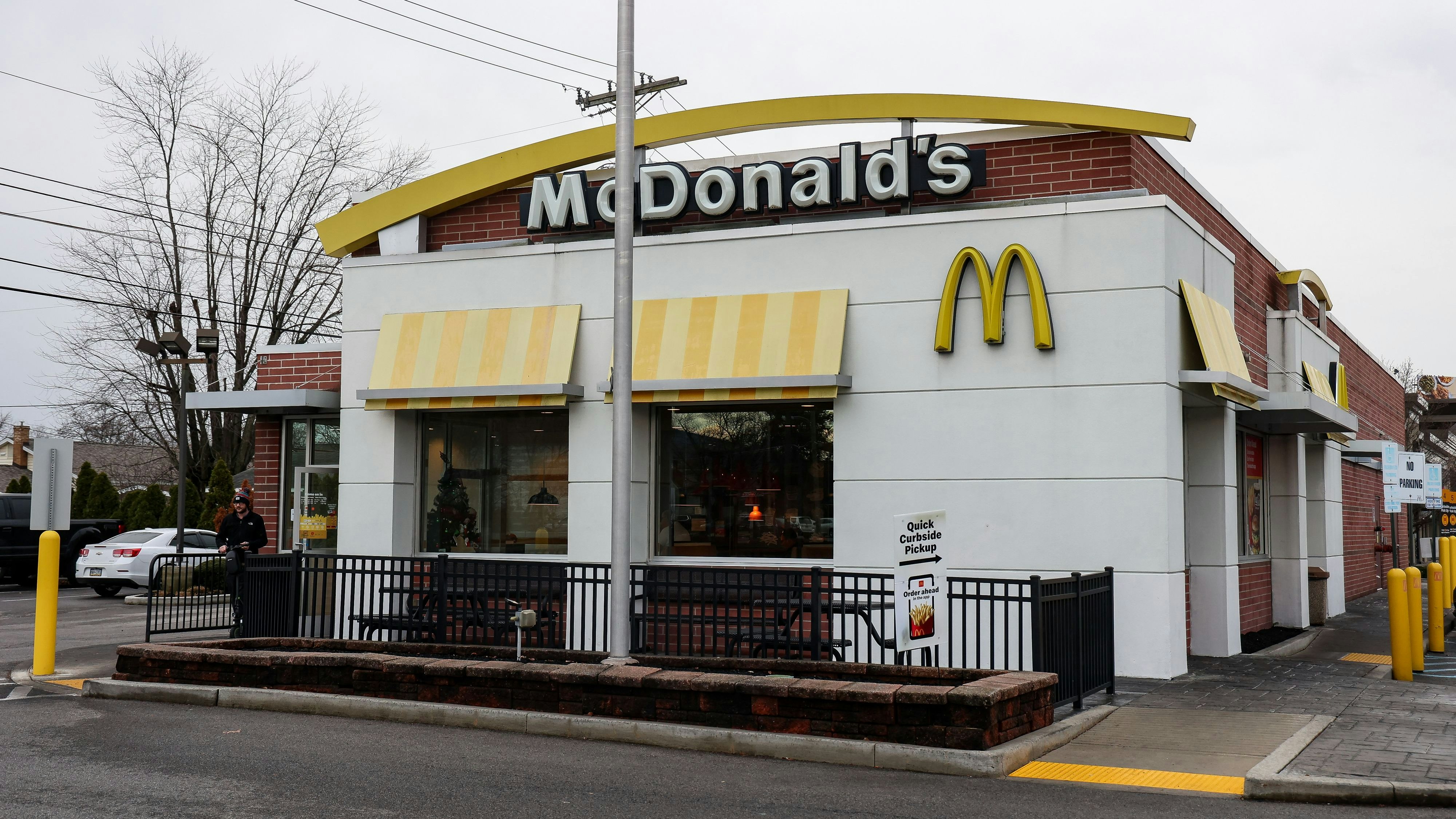 In diesem McDonald's in Altoona, Pennsylvania, wurde der Verdächtige geschnappt