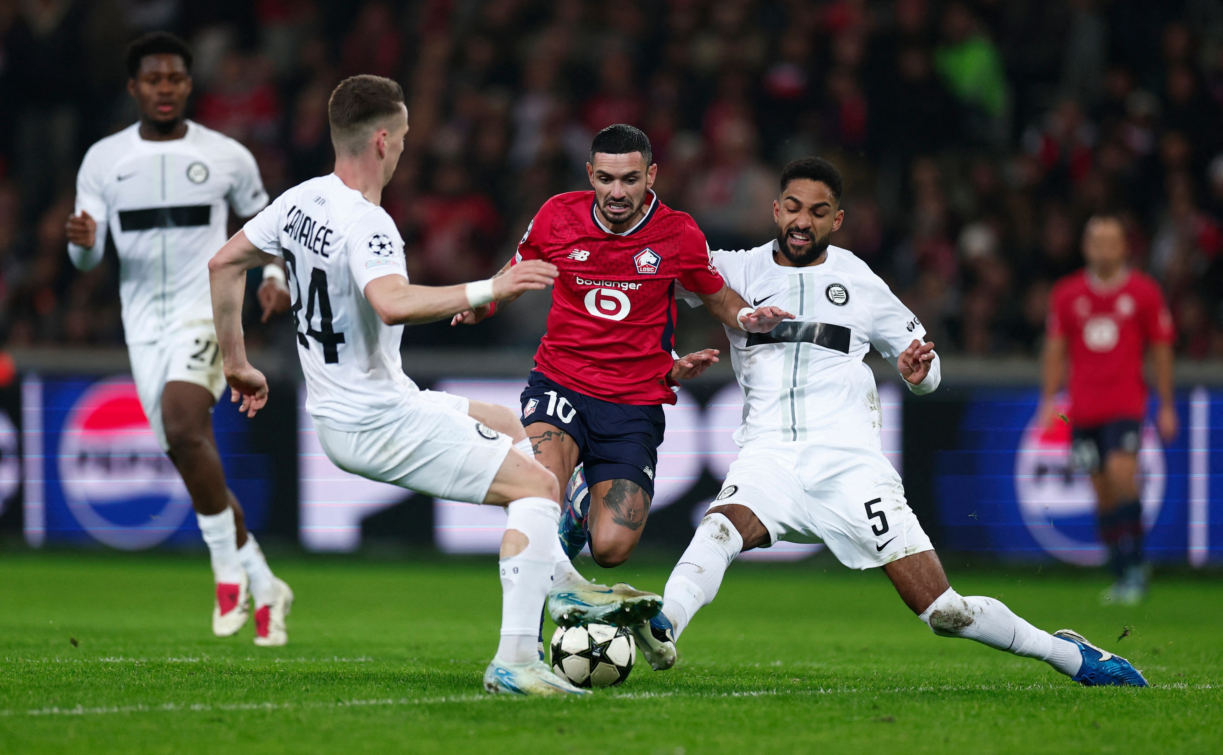 Sturm Graz gastiert bei Frankreich-Klub Lille. 